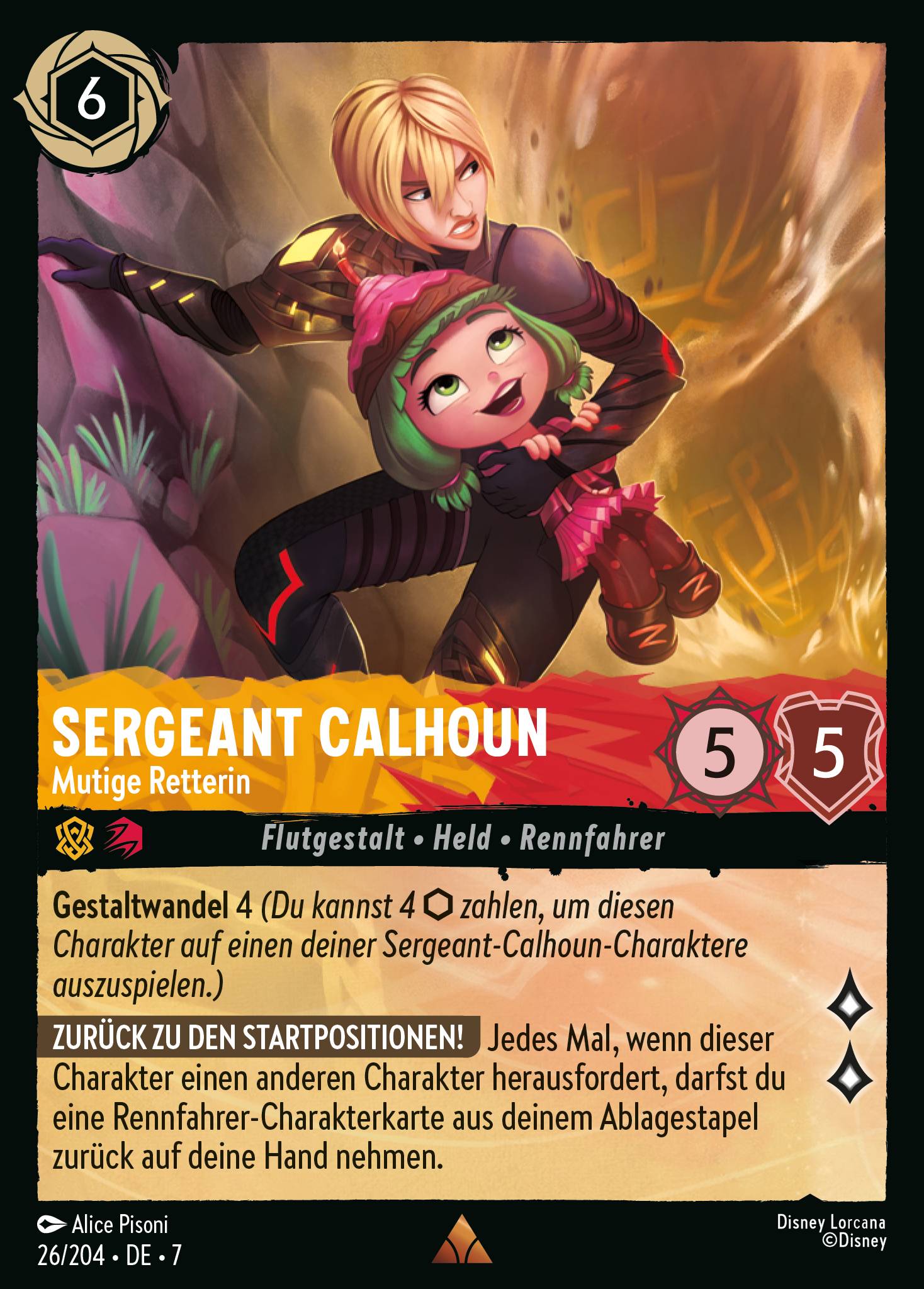 Sergeant Calhoun · Mutige Retterin