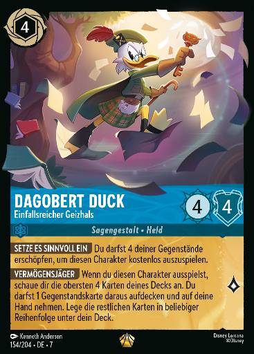 Dagobert Duck · Einfallsreicher Geizhals