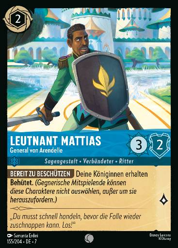 Leutnant Mattias · General von Arendelle