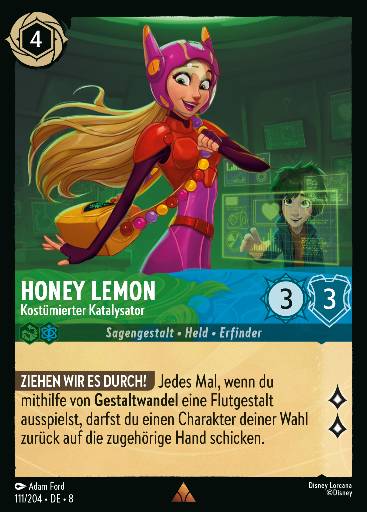 Honey Lemon · Kostümierter Katalysator