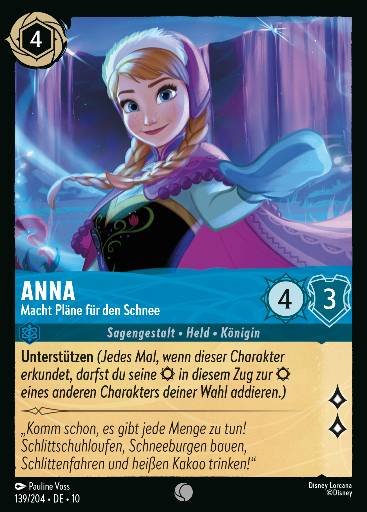 Anna · Macht Pläne für den Schnee