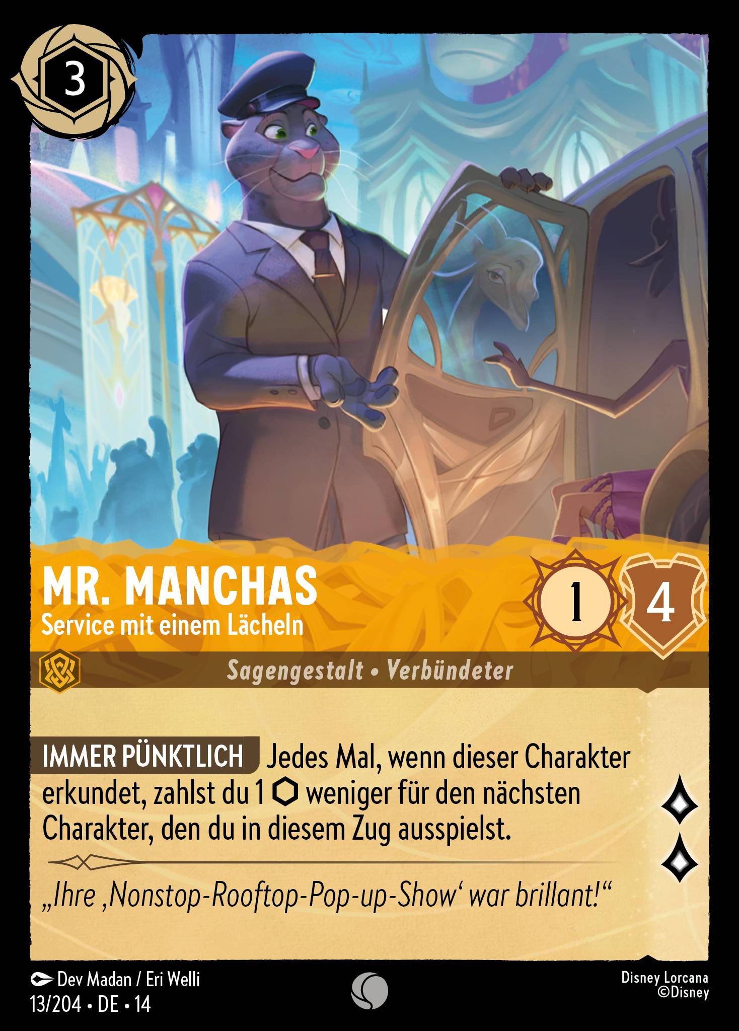 Mr. Manchas · Service mit einem Lächeln