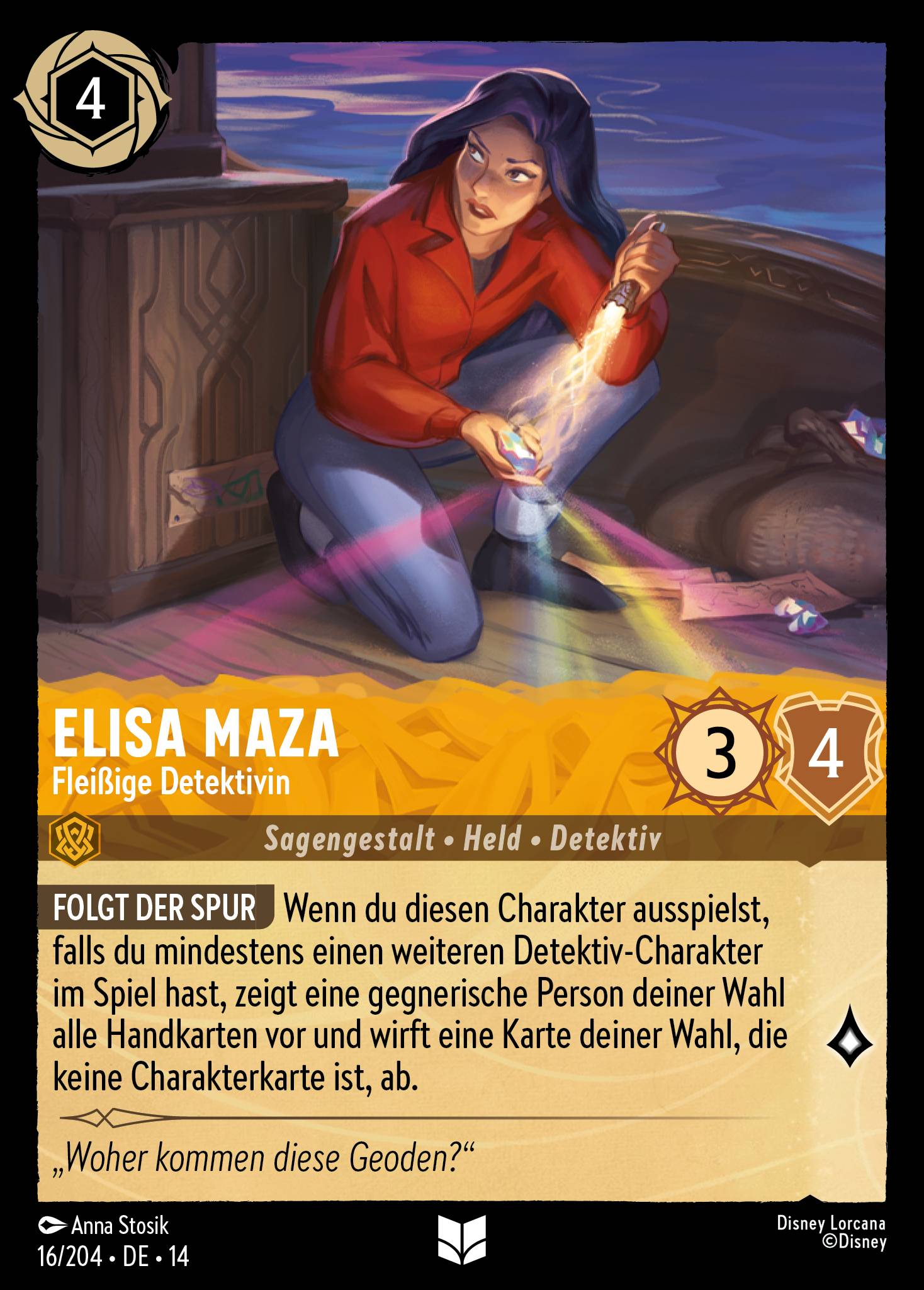 Elisa Maza · Fleißige Detektivin