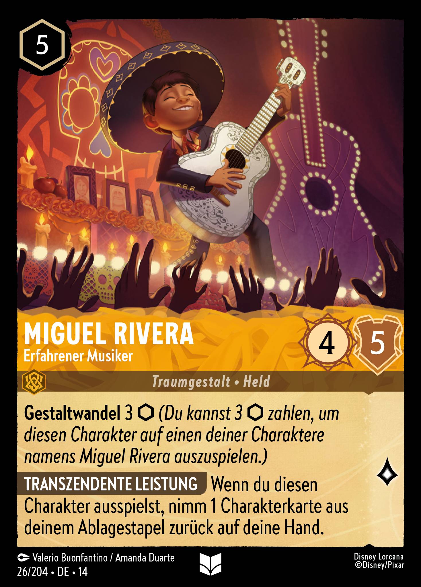 Miguel Rivera · Erfahrener Musiker