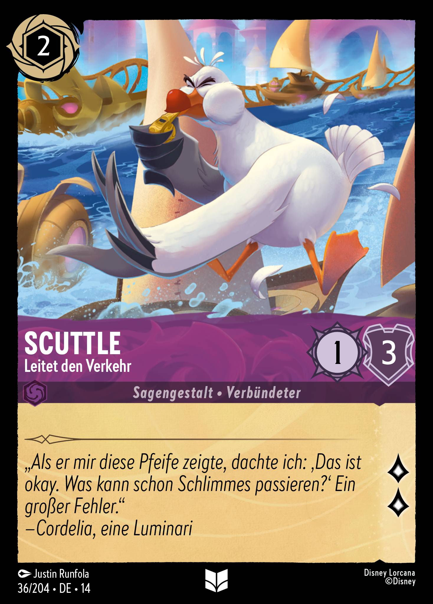 Scuttle · Leitet den Verkehr