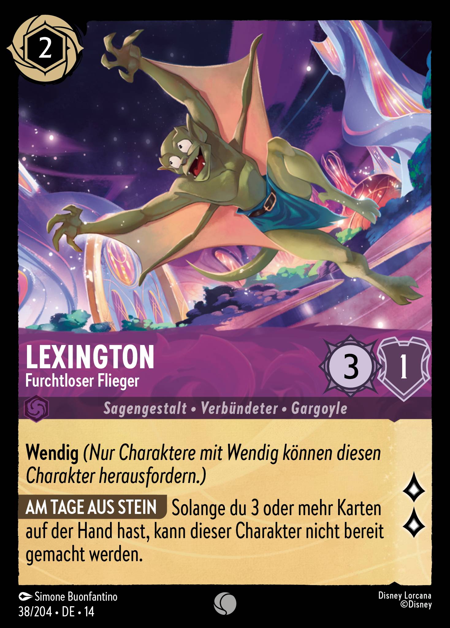 Lexington · Furchtloser Flieger