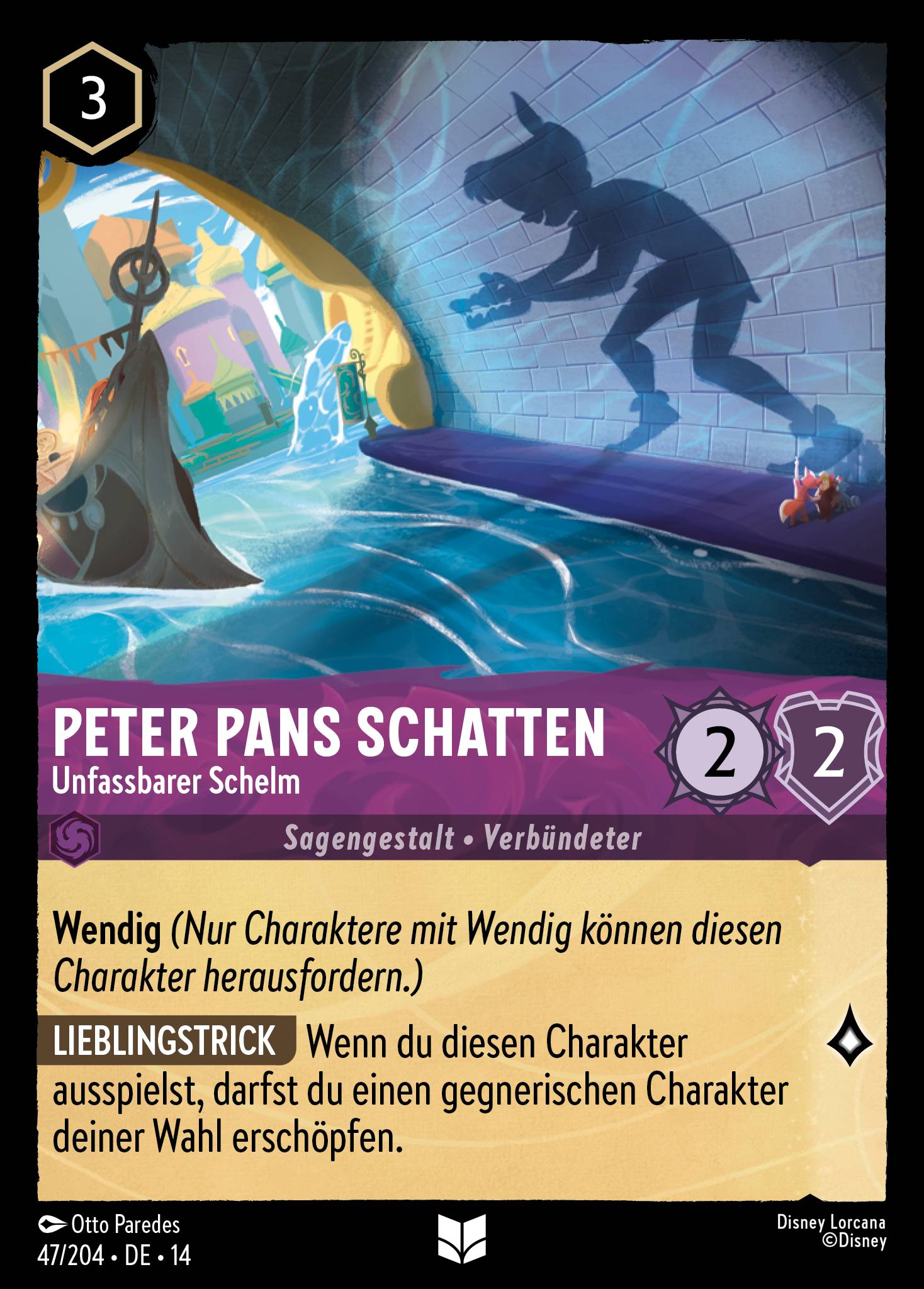 Peter Pans Schatten · Unfassbarer Schelm