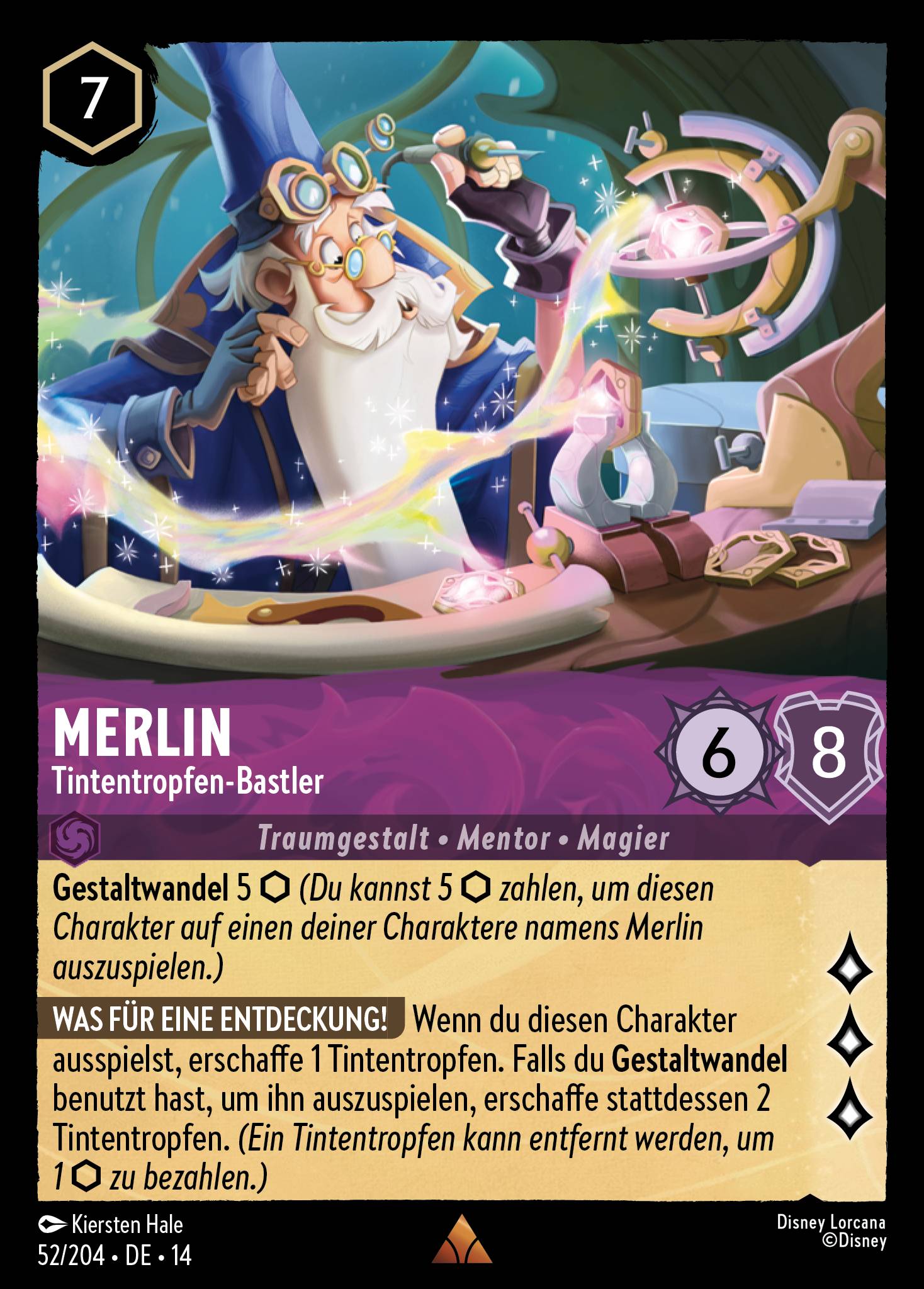 Merlin · Tintentropfen-Bastler
