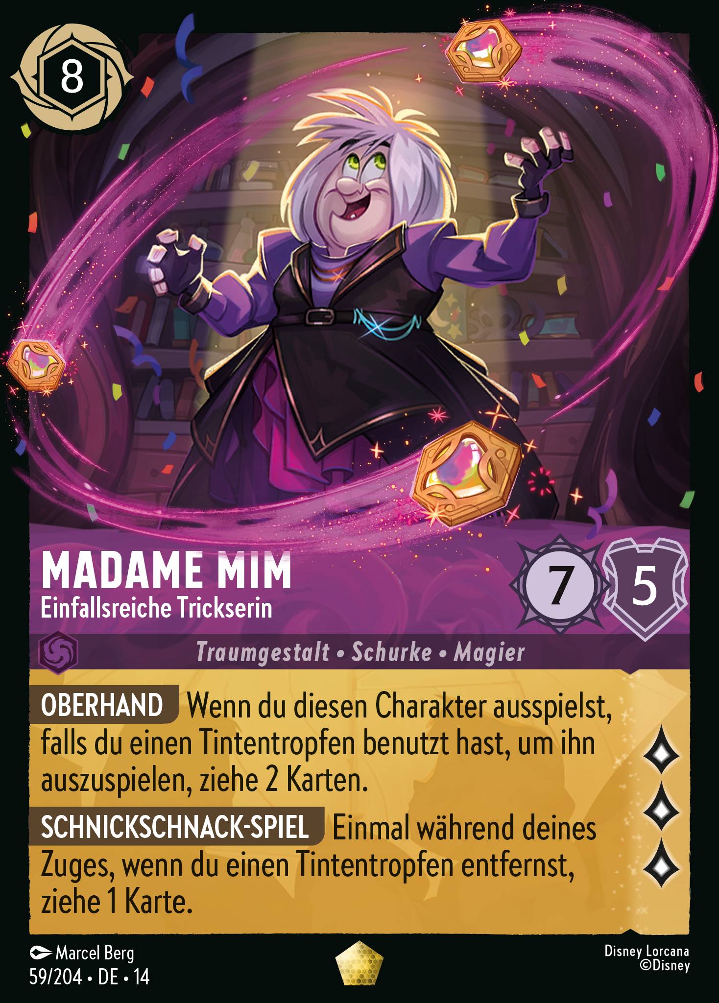 Madame Mim · Einfallsreiche Trickserin