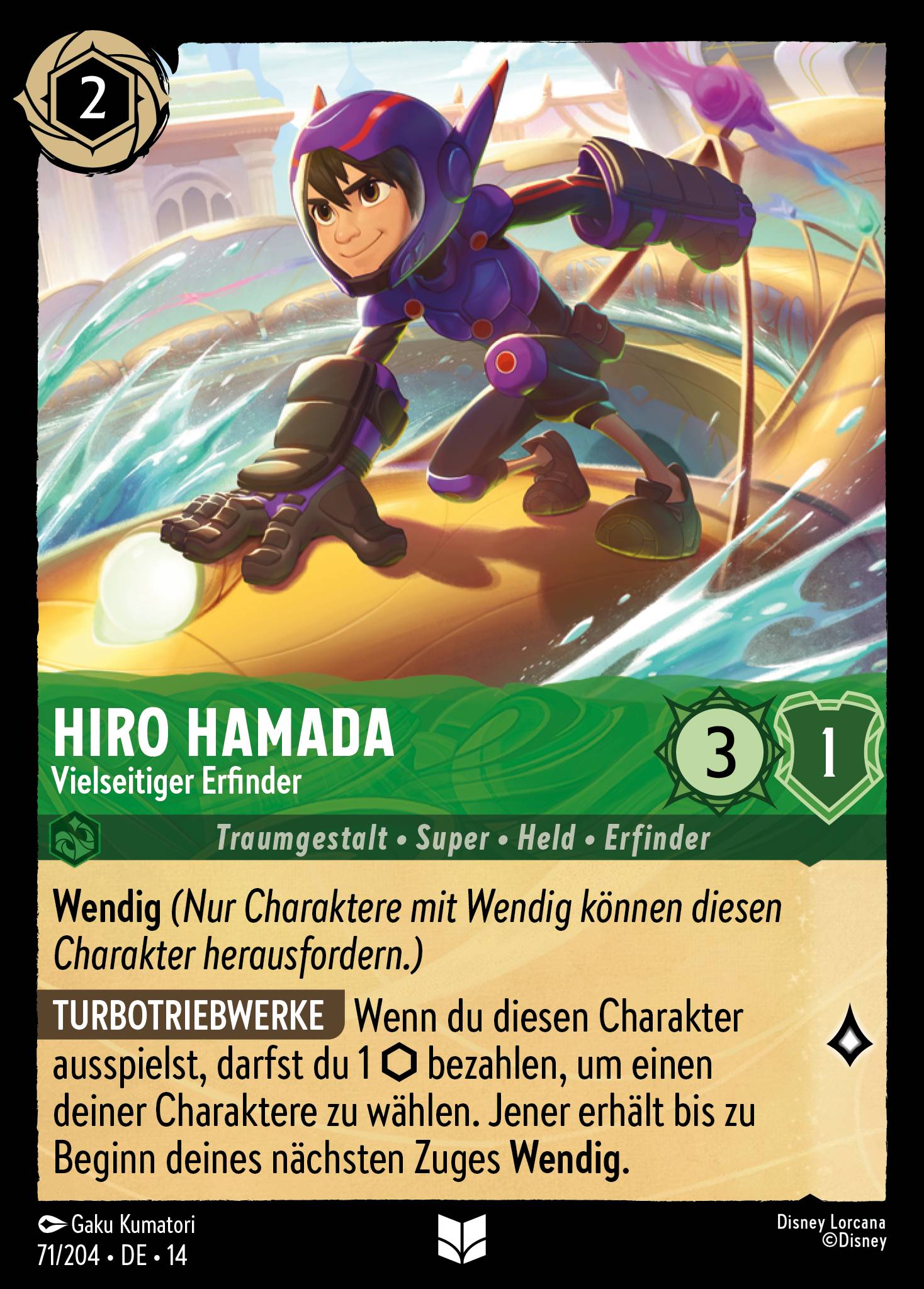 Hiro Hamada · Vielseitiger Erfinder