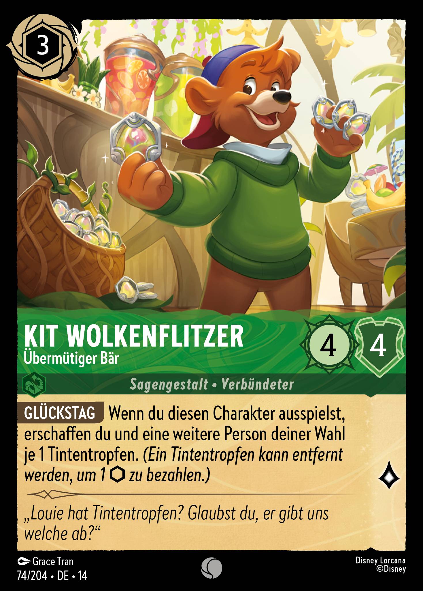 Kit Wolkenflitzer · Übermütiger Bär