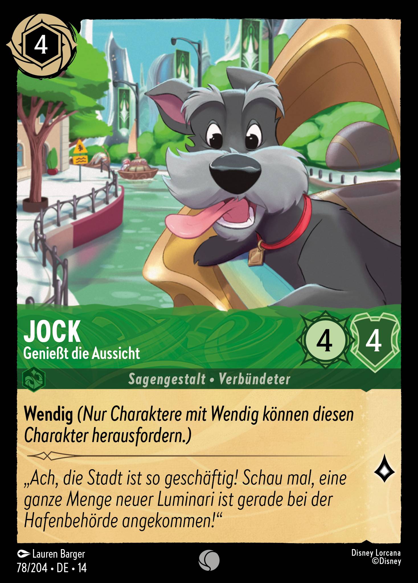 Jock · Genießt die Aussicht
