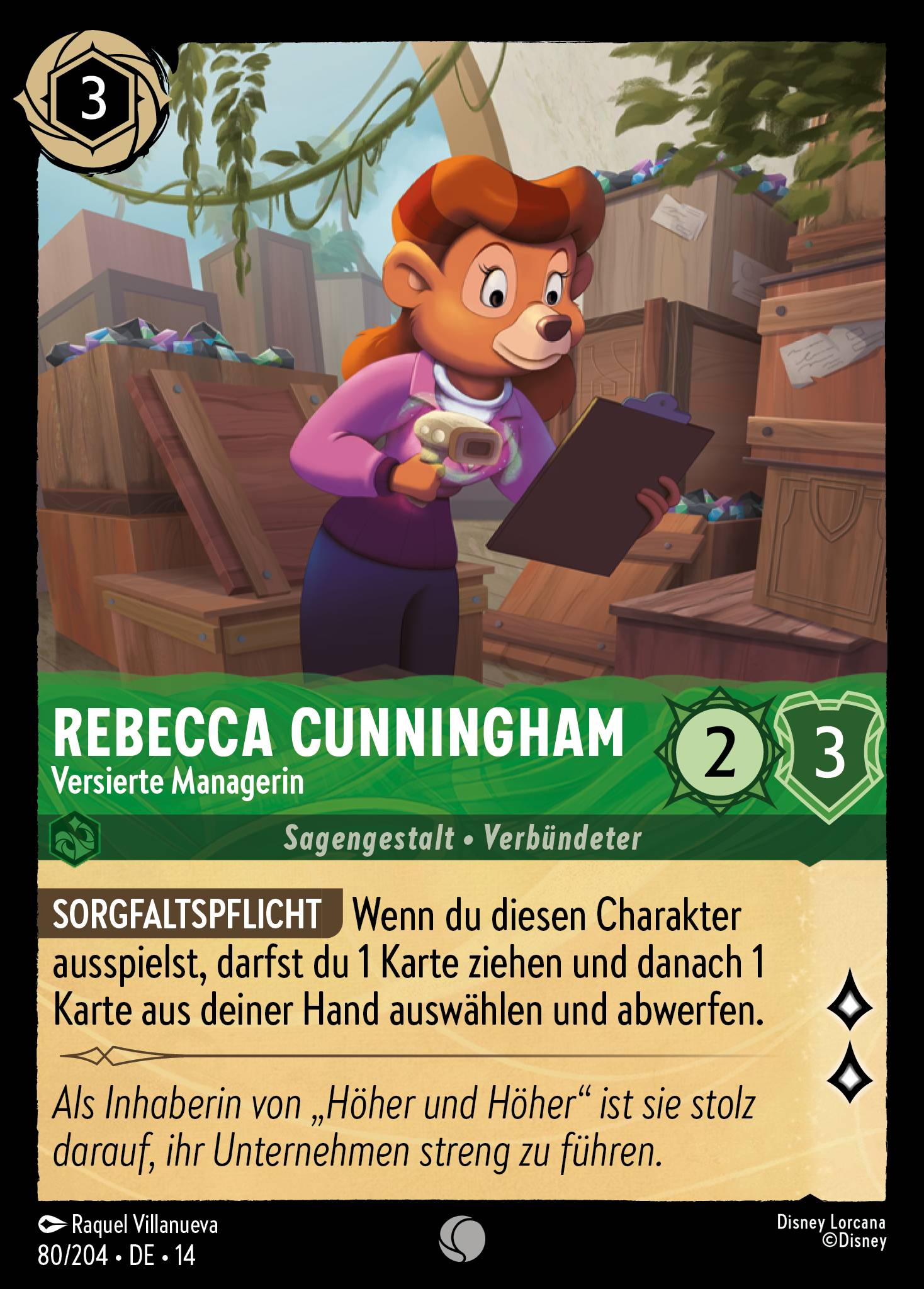 Rebecca Cunningham · Versierte Managerin