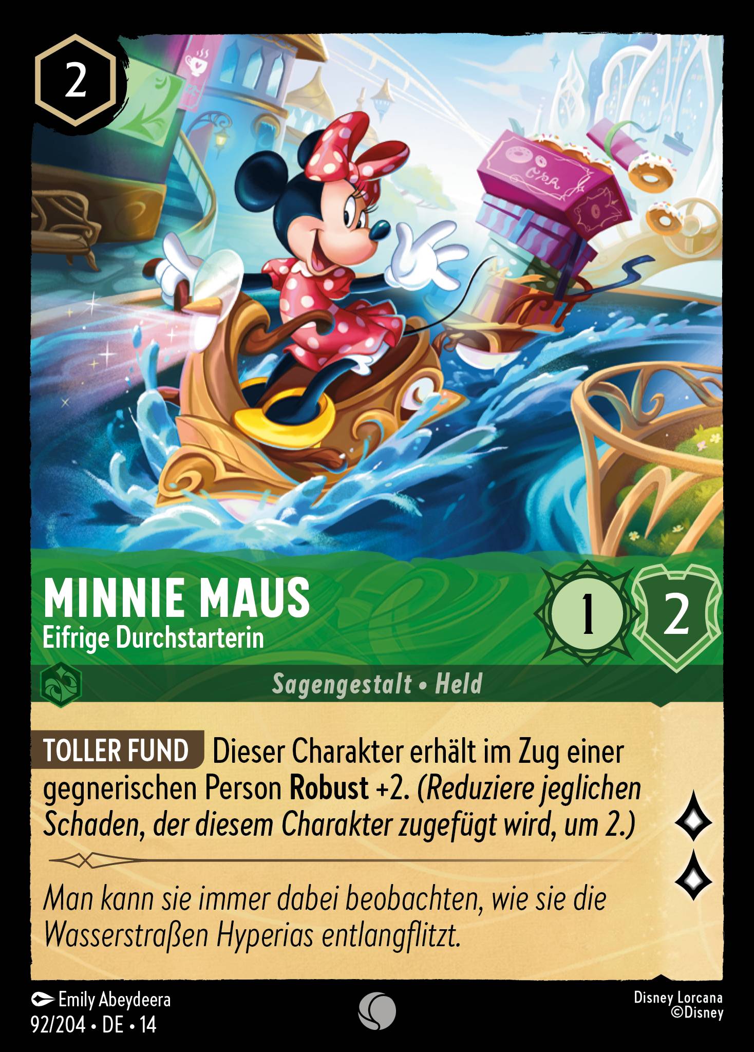 Minnie Maus · Eifrige Durchstarterin