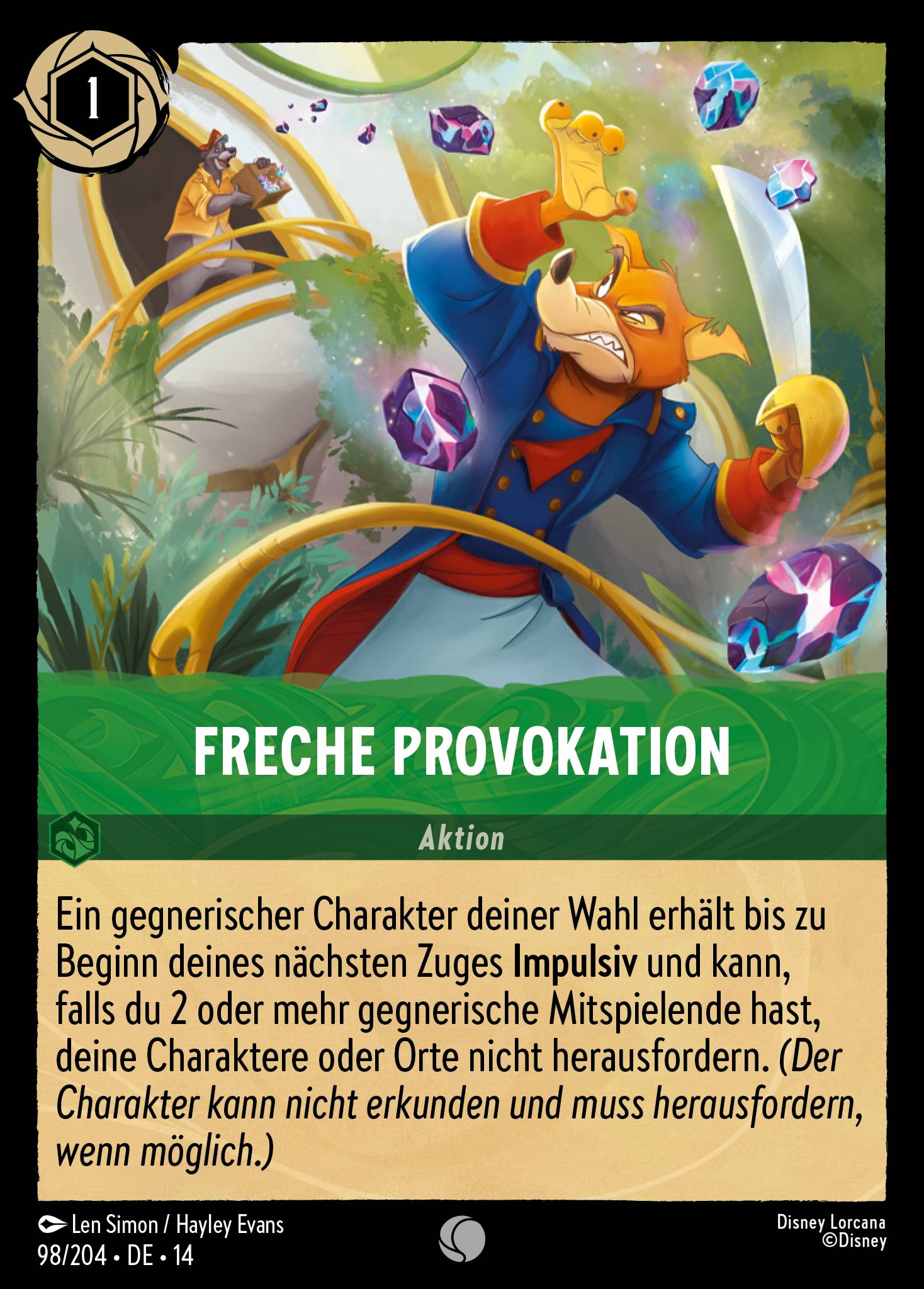 Freche Provokation