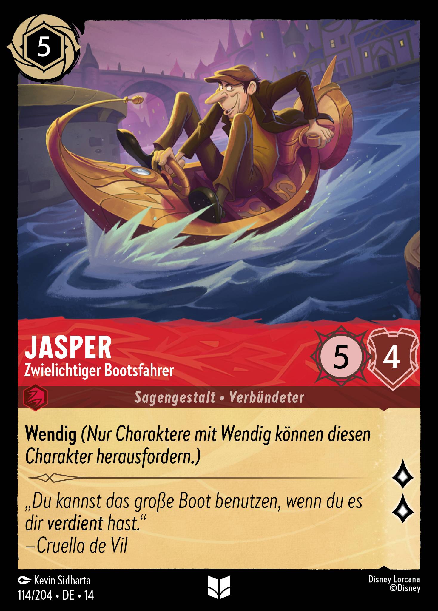 Jasper · Zwielichtiger Bootsfahrer