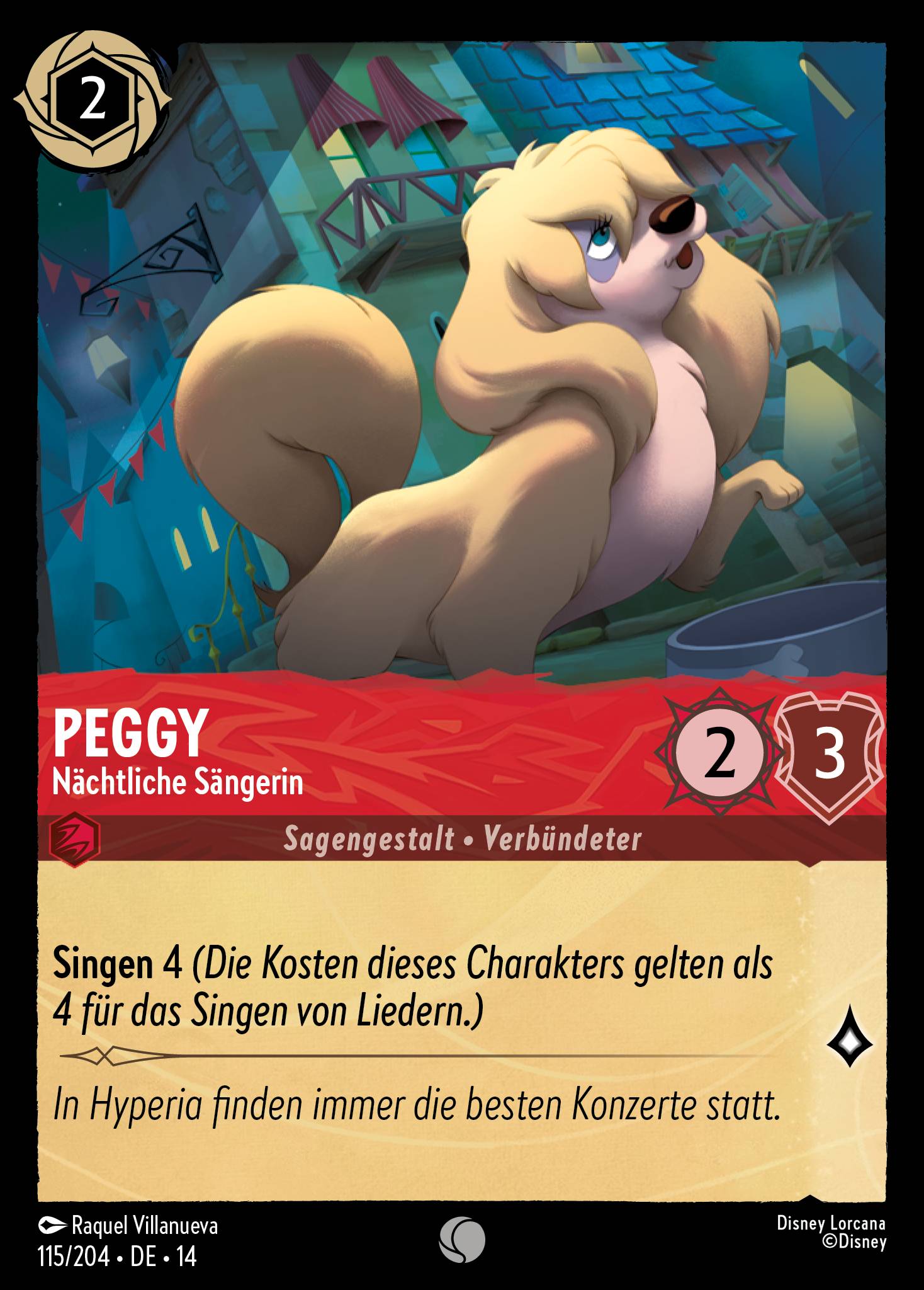 Peggy · Nächtliche Sängerin