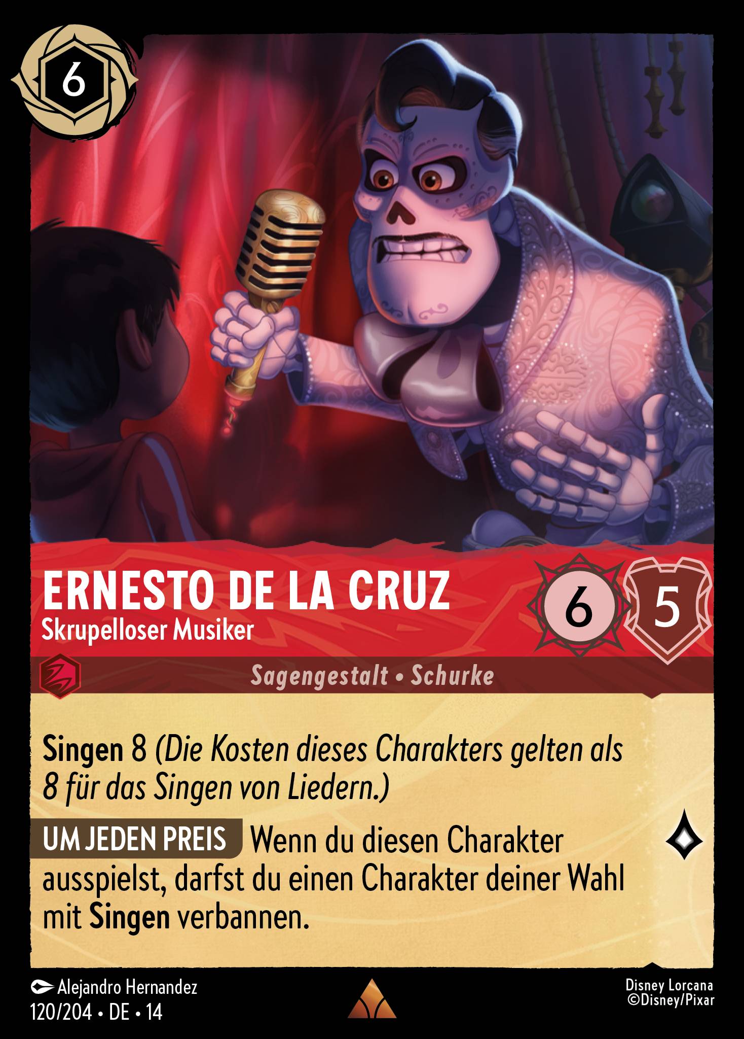 Ernesto de la Cruz · Skrupelloser Musiker