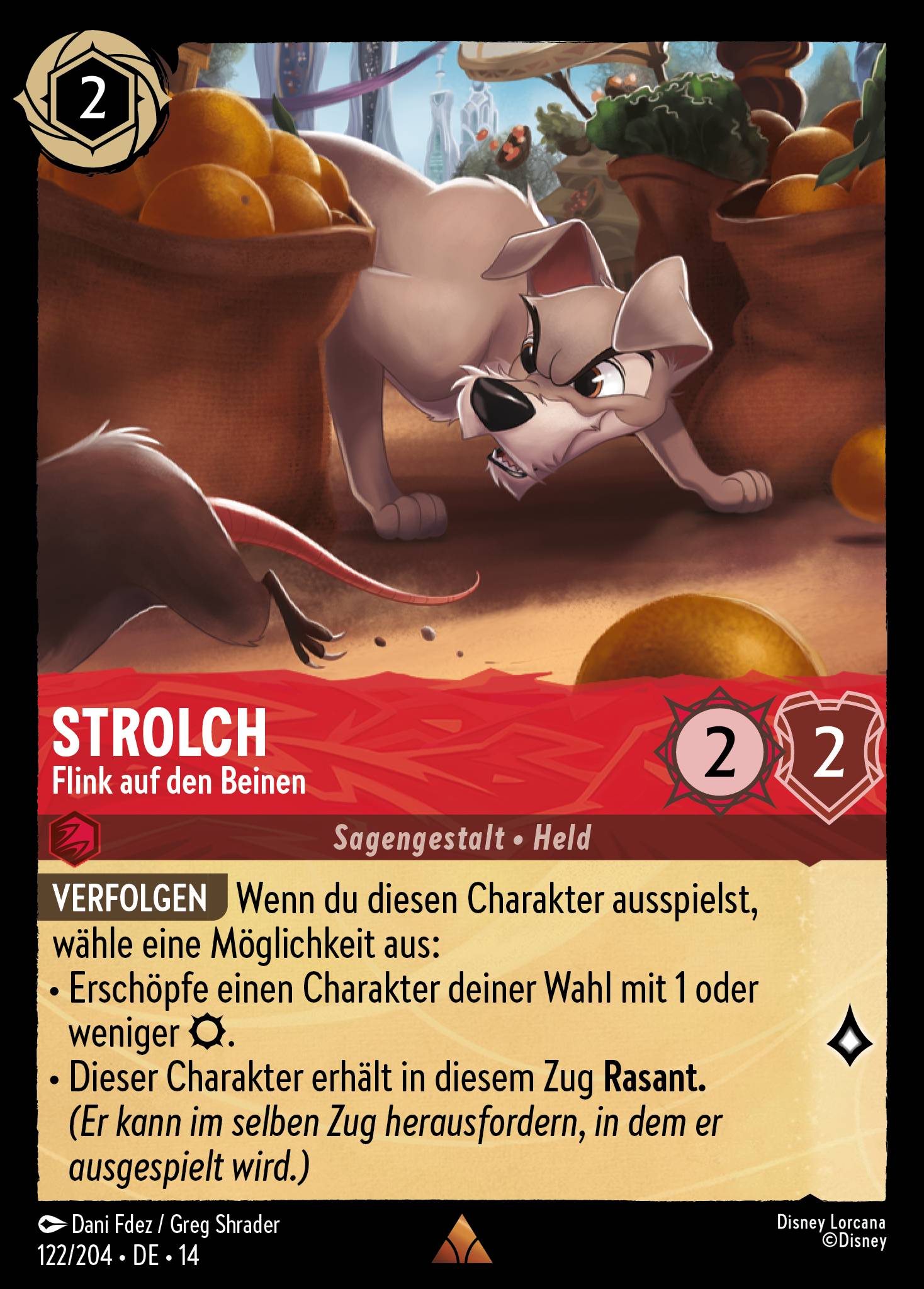 Strolch · Flink auf den Beinen