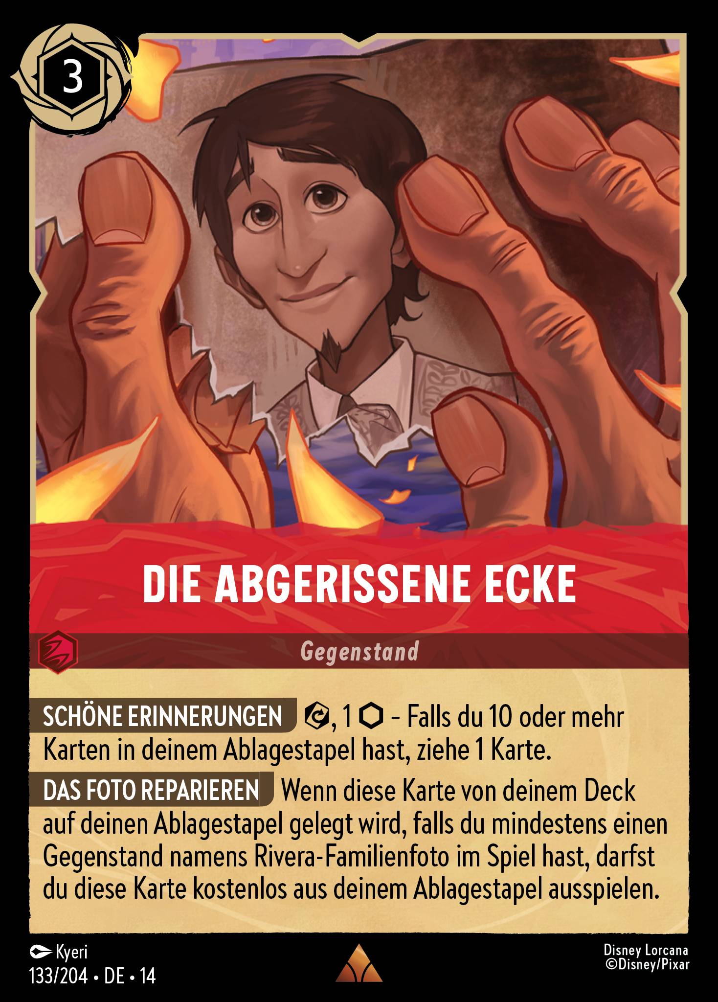 Die abgerissene Ecke