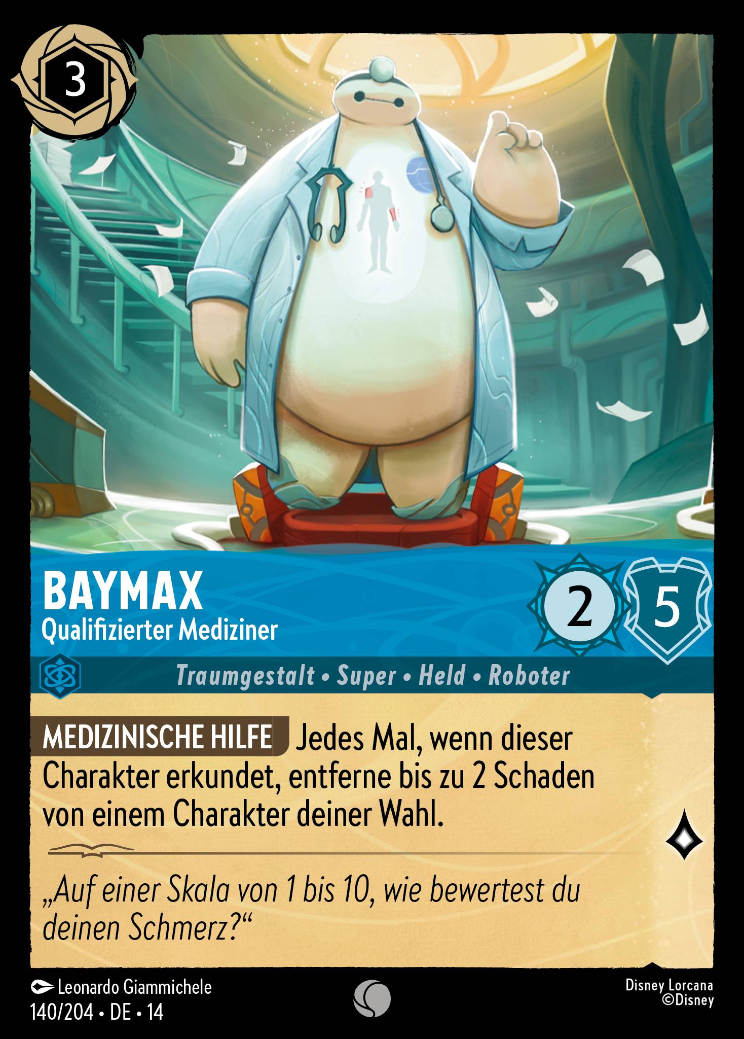 Baymax · Qualifizierter Mediziner