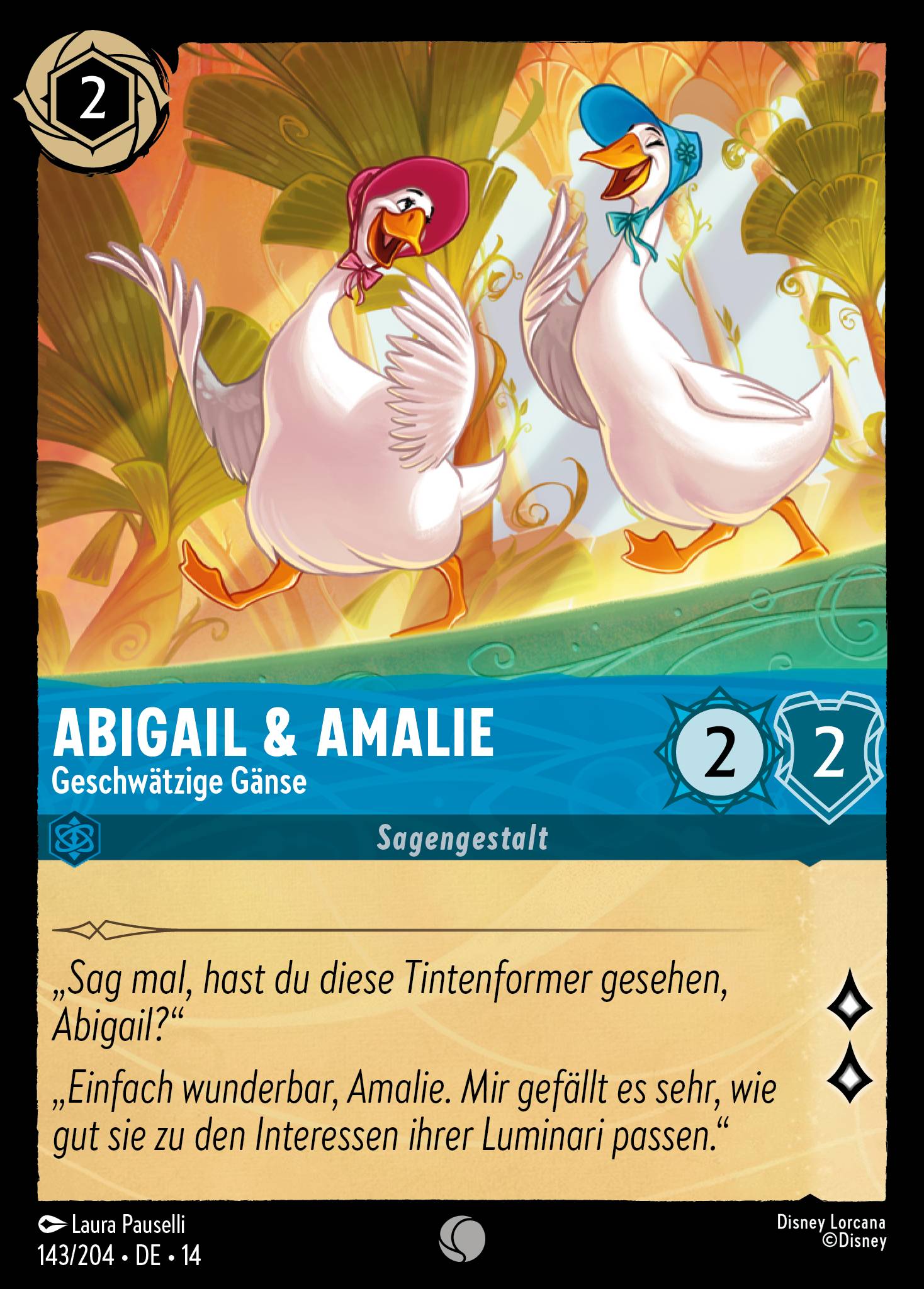 Abigail & Amalie · Geschwätzige Gänse
