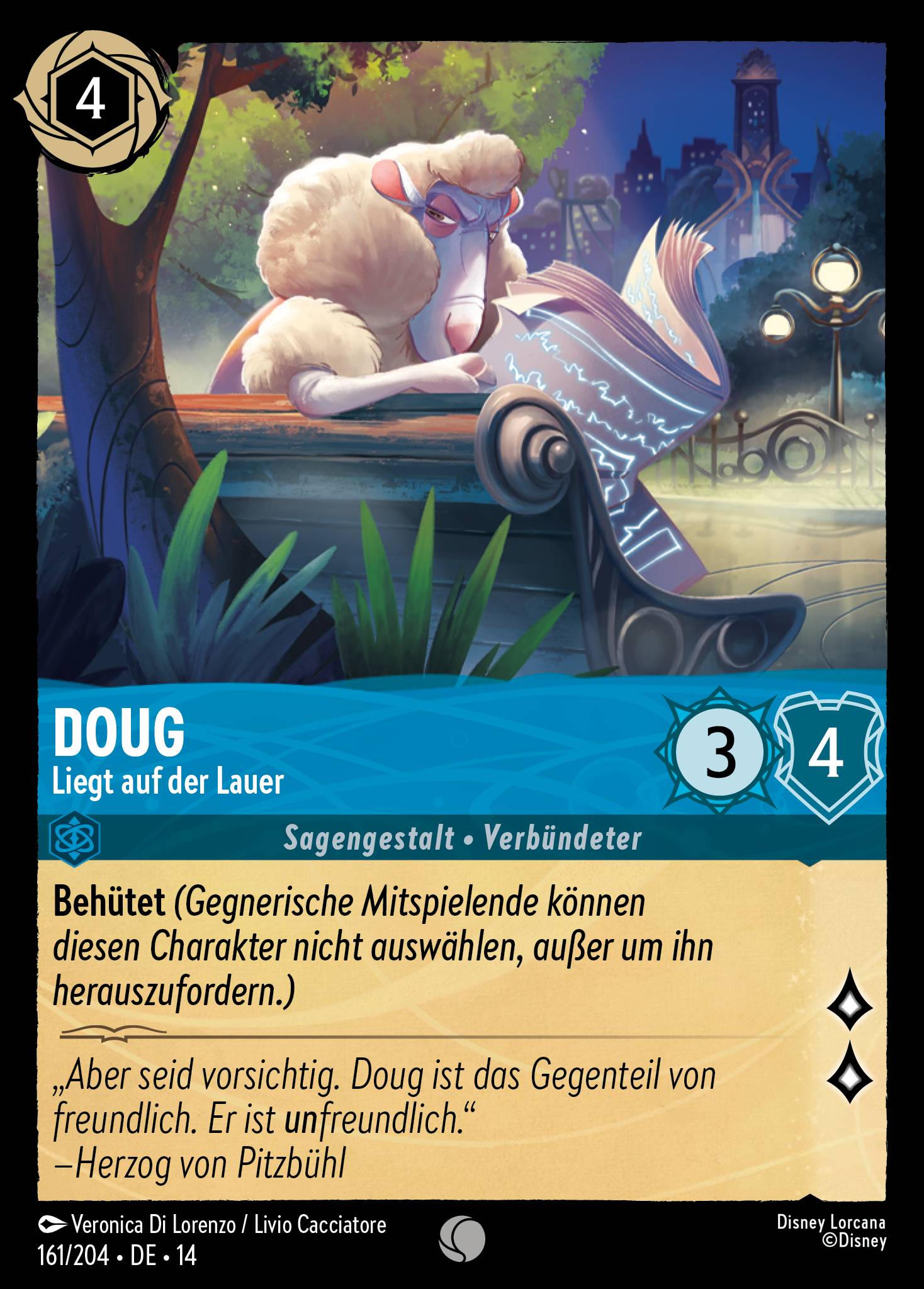 Doug · Liegt auf der Lauer