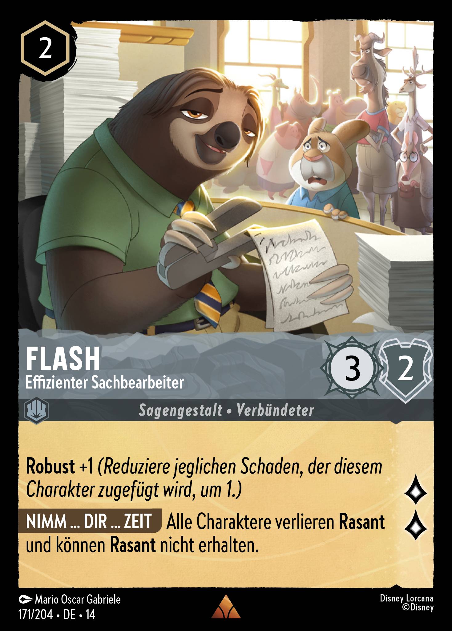 Flash · Effizienter Sachbearbeiter