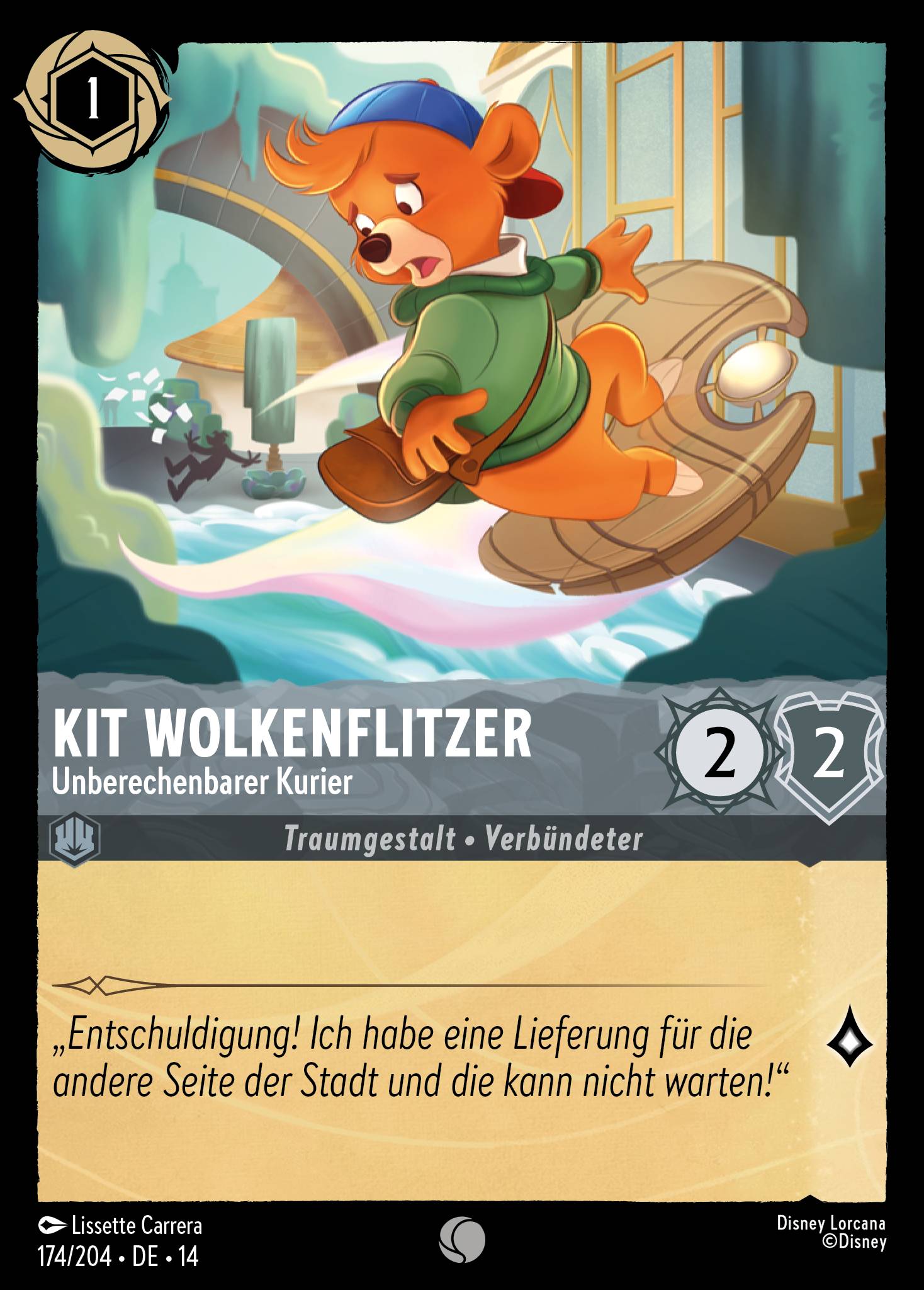 Kit Wolkenflitzer · Unberechenbarer Kurier