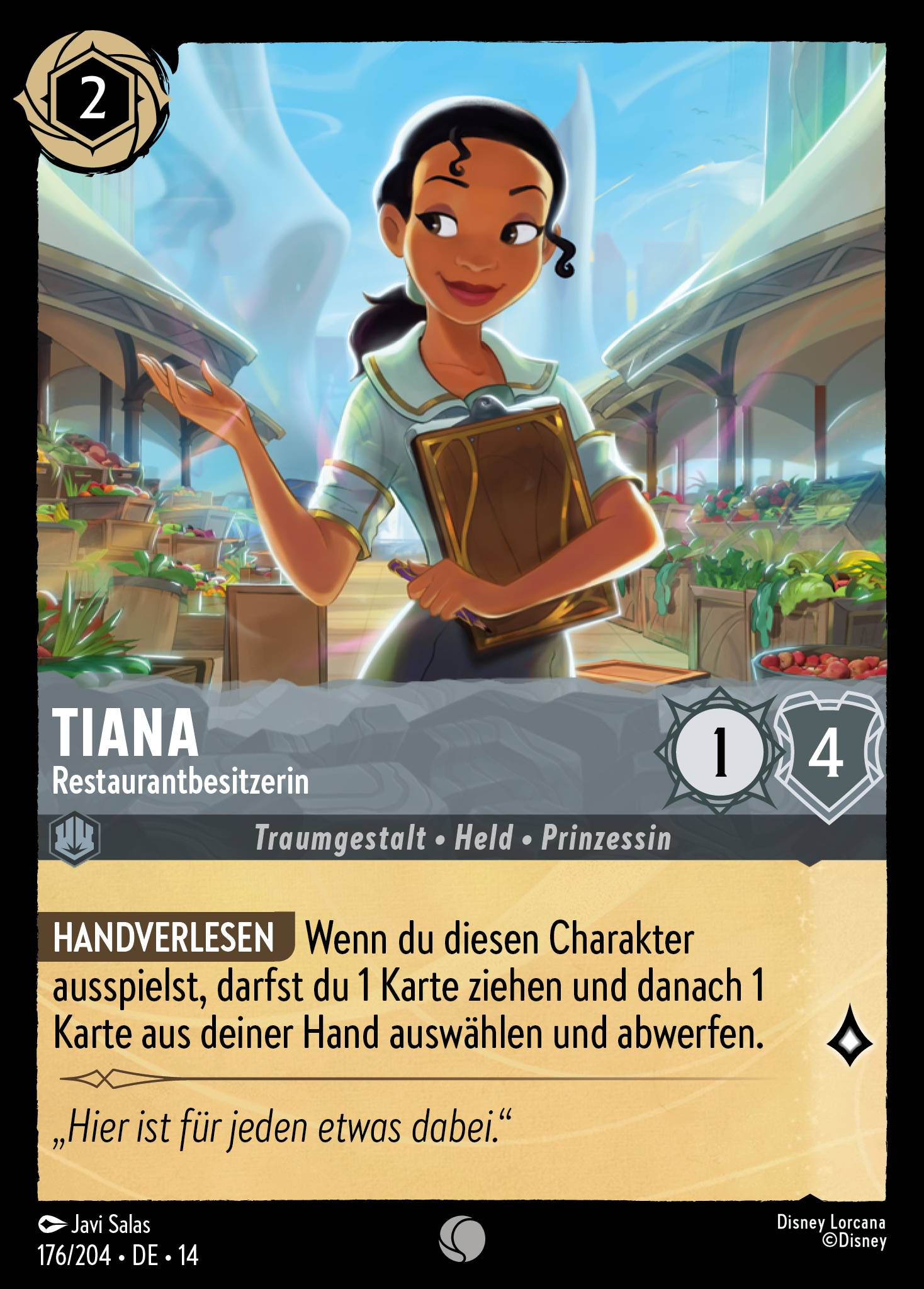 Tiana · Restaurantbesitzerin