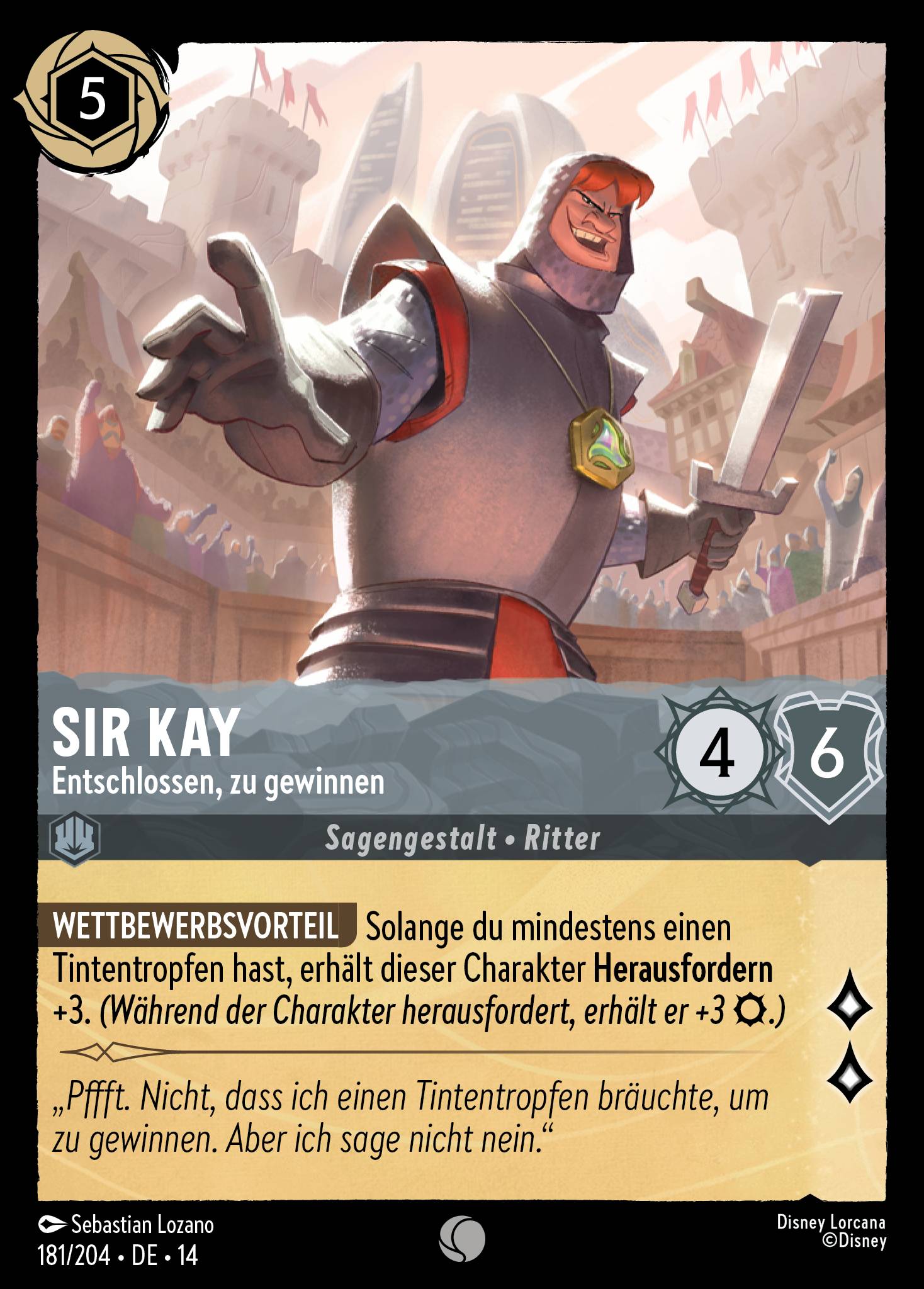 Sir Kay · Entschlossen, zu gewinnen