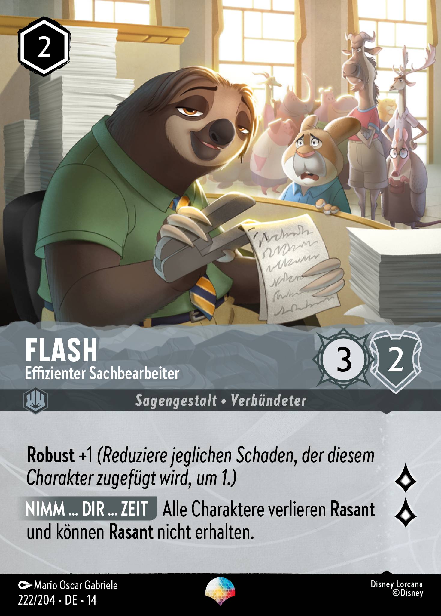 Flash · Effizienter Sachbearbeiter