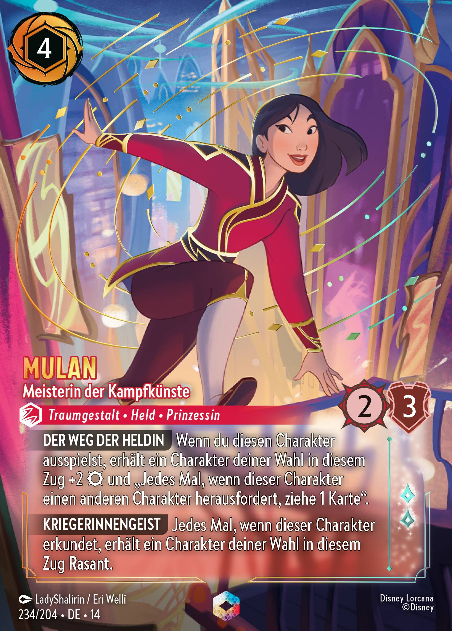 Mulan · Meisterin der Kampfkünste