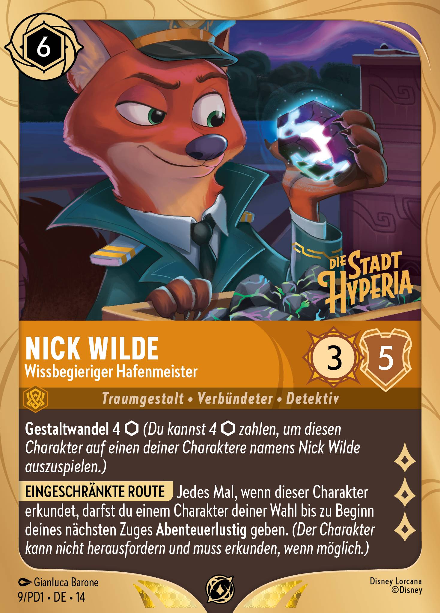 Nick Wilde · Wissbegieriger Hafenmeister