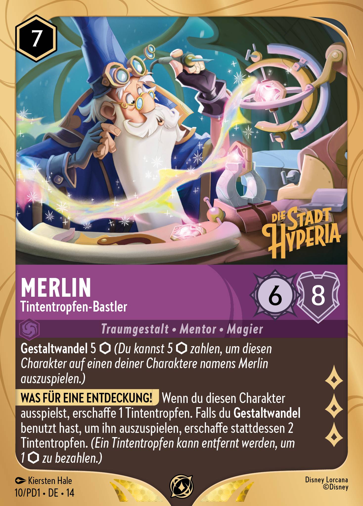 Merlin · Tintentropfen-Bastler