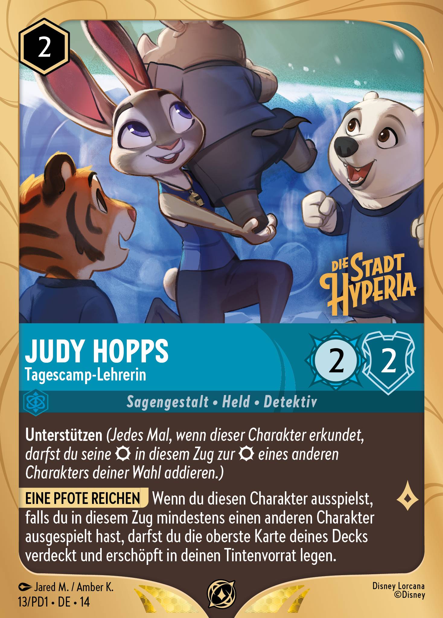 Judy Hopps · Tagescamp-Lehrerin