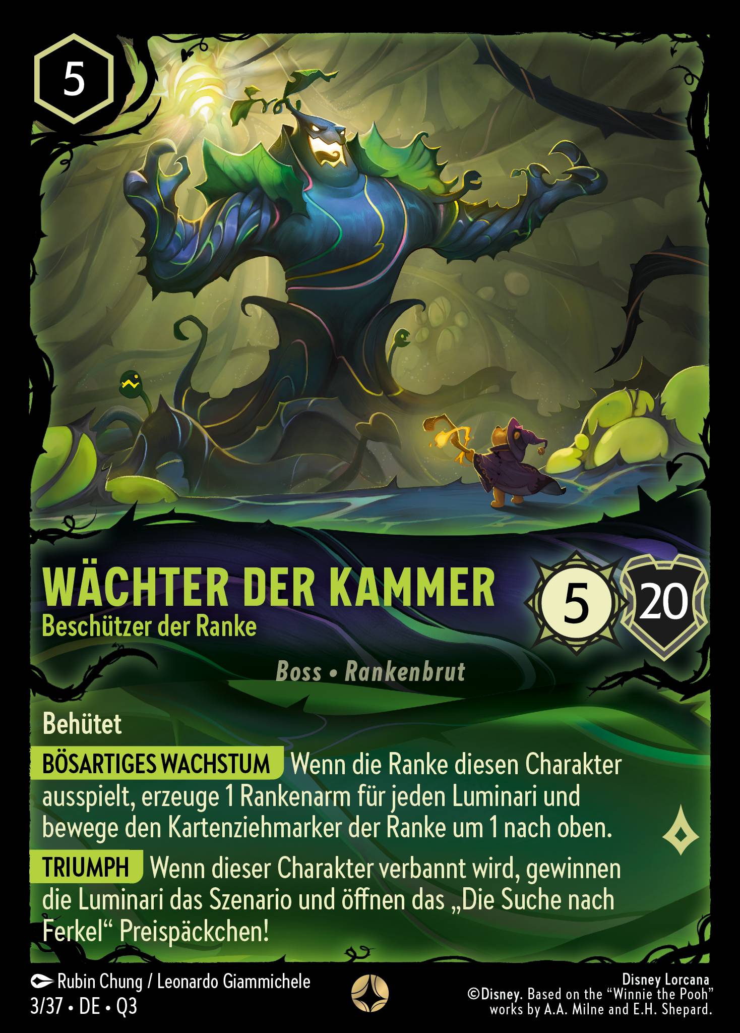 Wächter der Kammer · Beschützer der Ranke