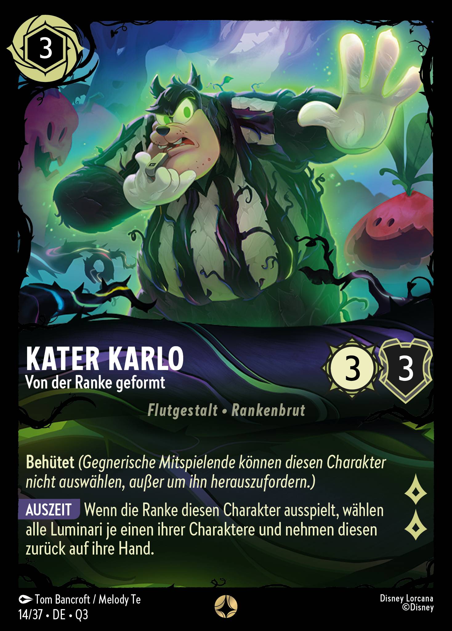 Kater Karlo · Von der Ranke geformt