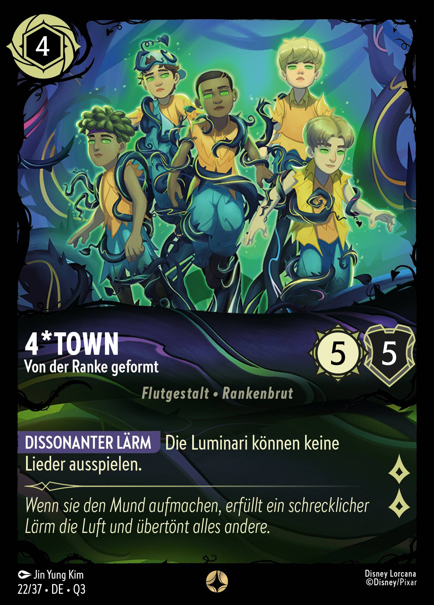 4*Town · Von der Ranke geformt