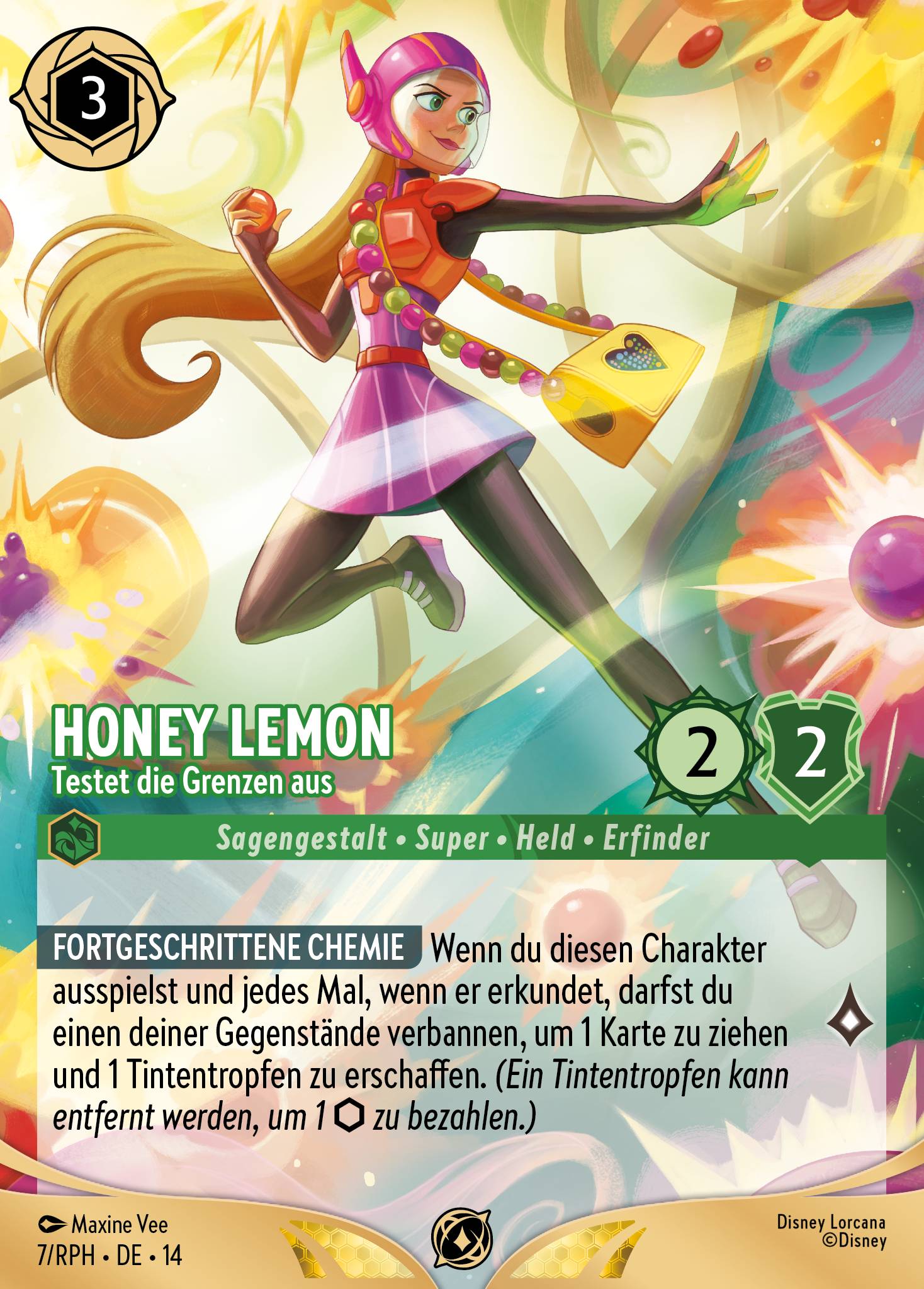 Honey Lemon · Testet die Grenzen aus