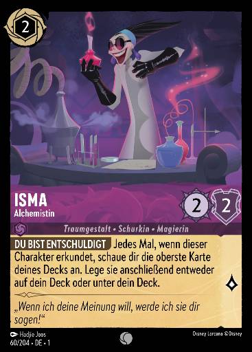Isma · Alchemistin
