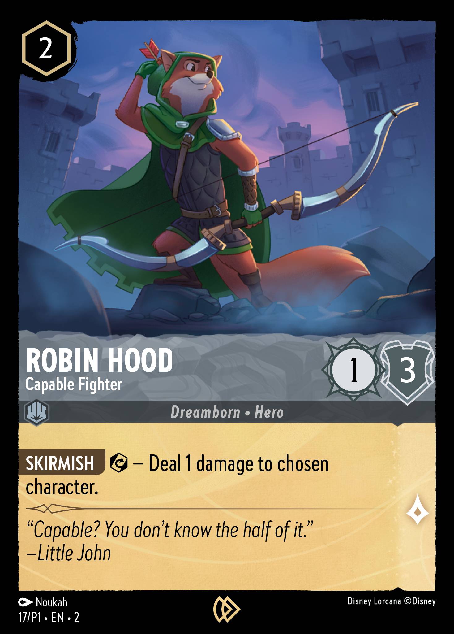 Robin Hood · Capable Fighter