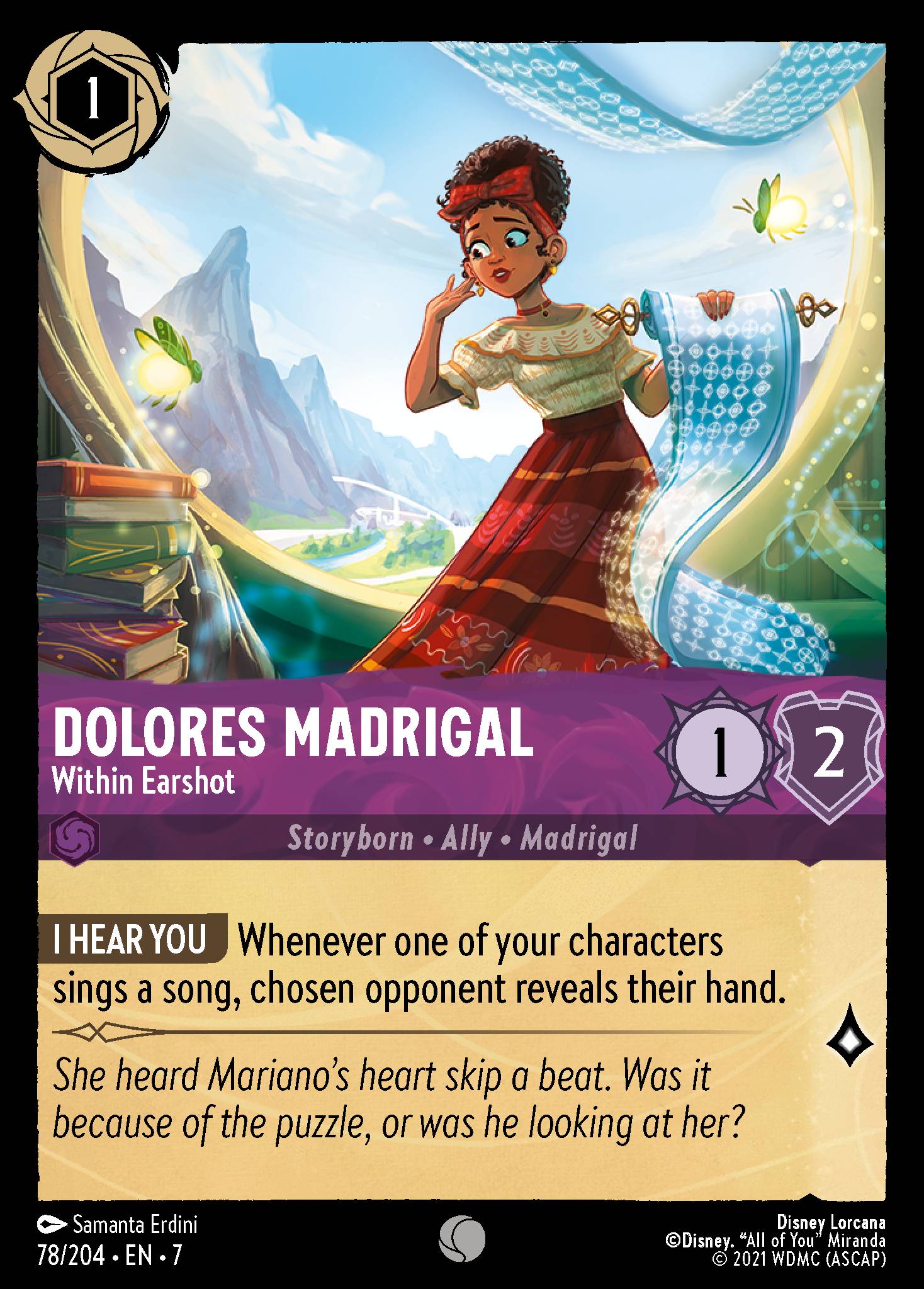 Dolores Madrigal · Within Earshot