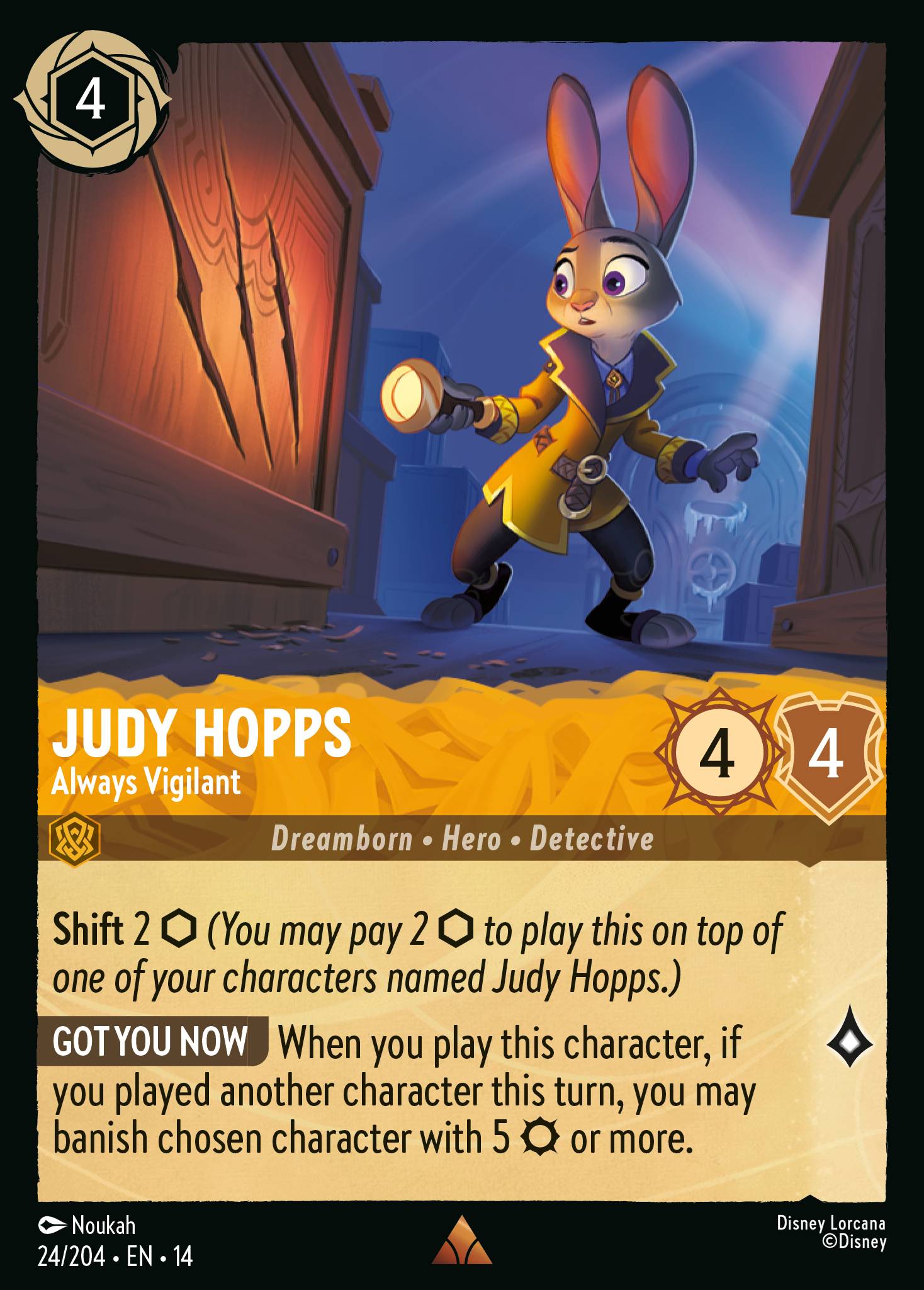 Judy Hopps · Always Vigilant