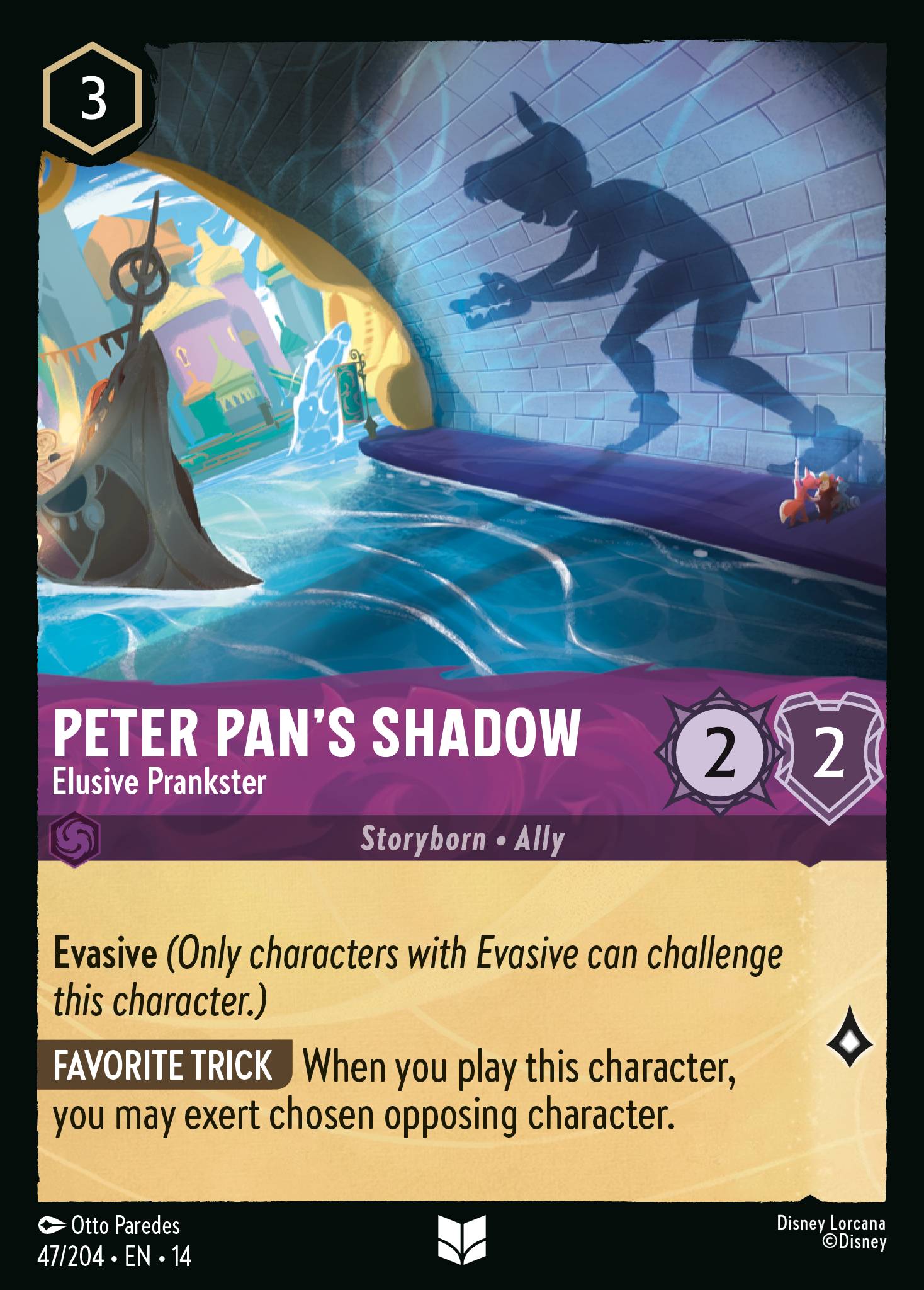 Peter Pan's Shadow · Elusive Prankster