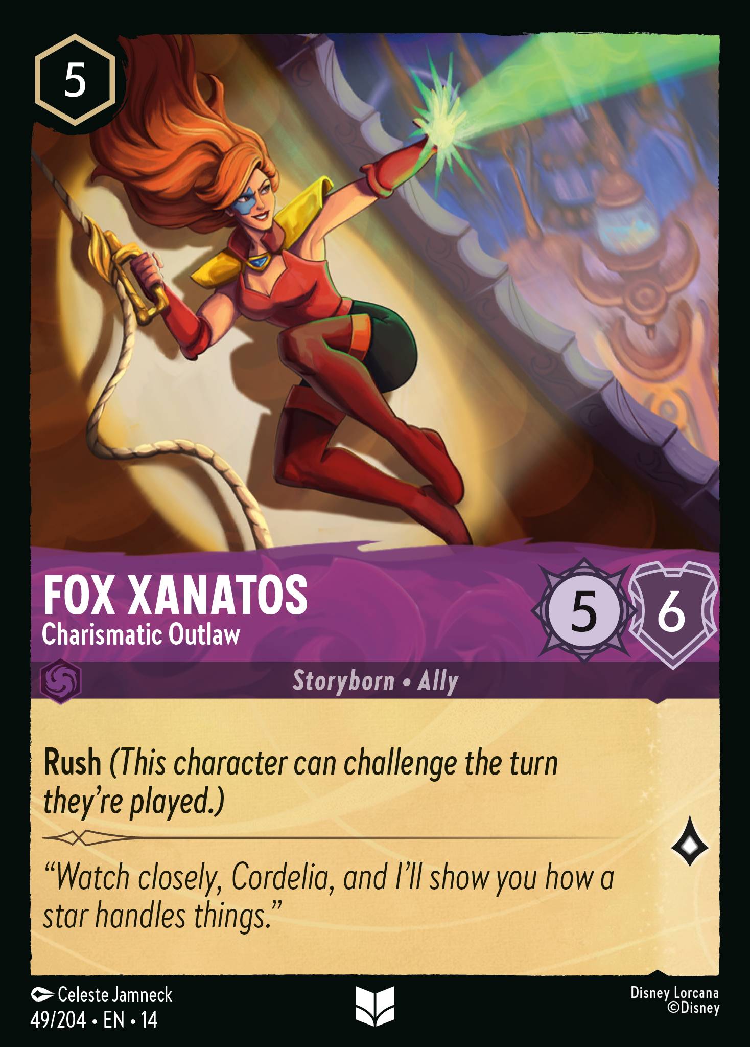 Fox Xanatos · Charismatic Outlaw