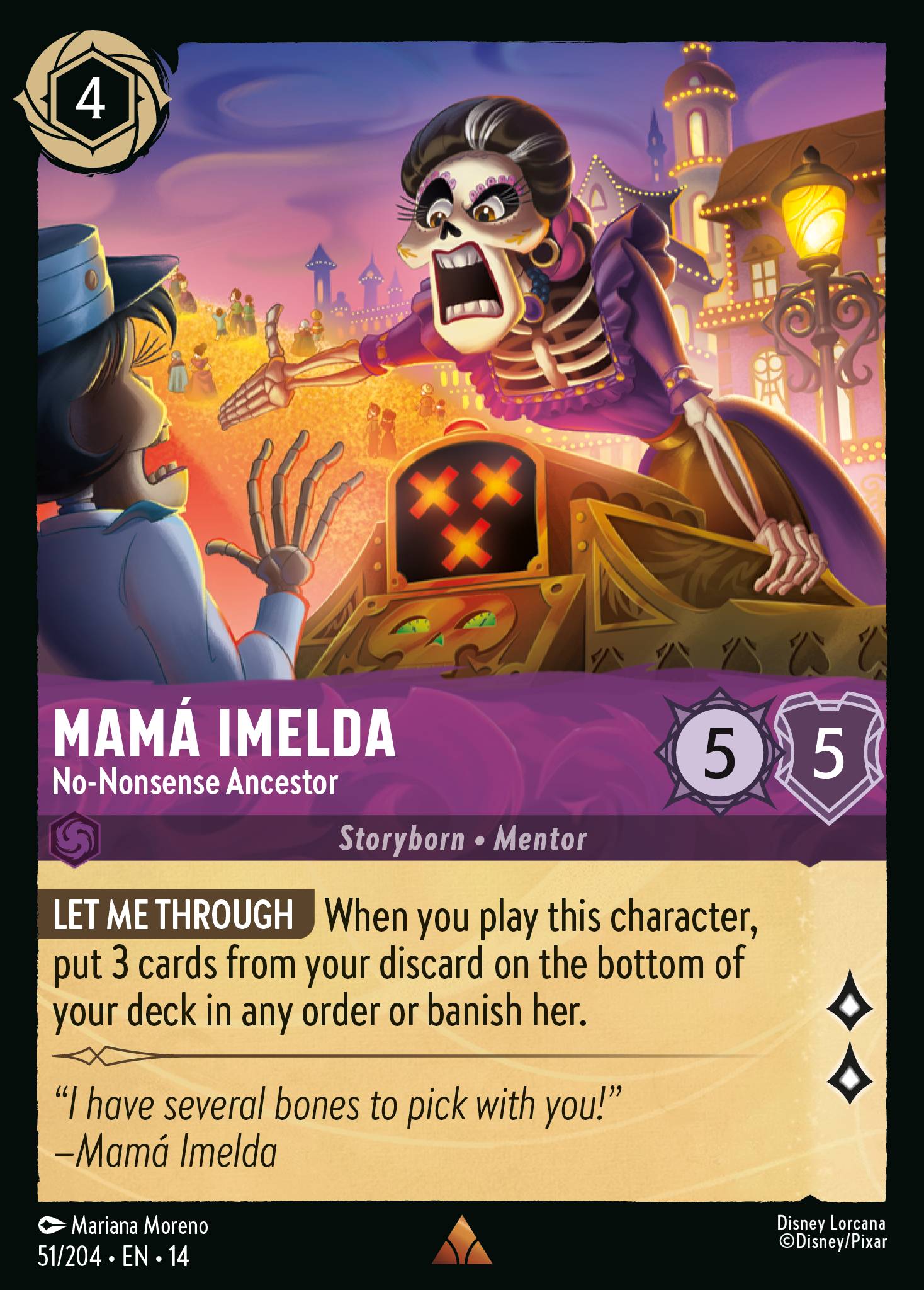 Mamá Imelda · No-Nonsense Ancestor