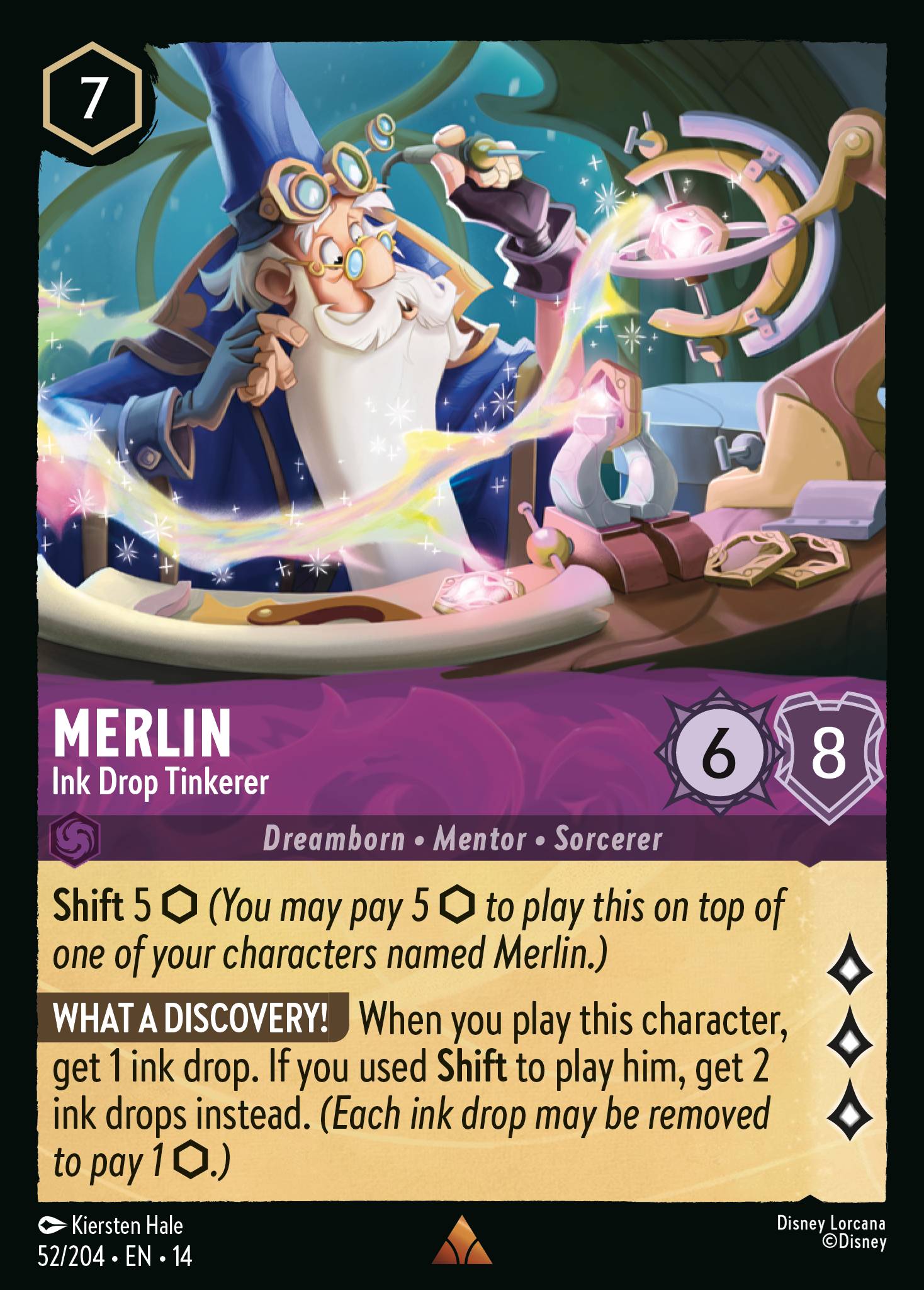 Merlin · Ink Drop Tinkerer