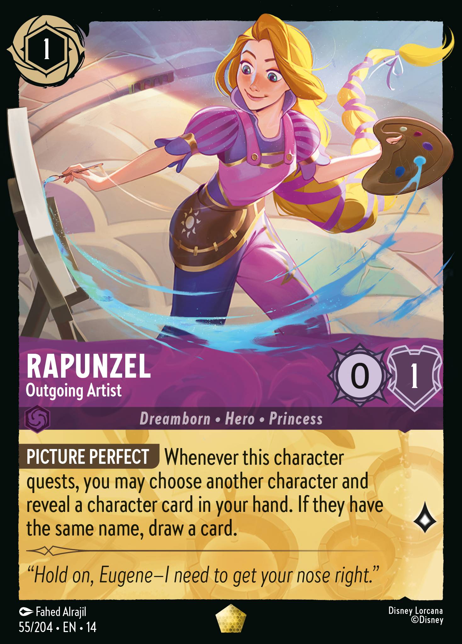 Rapunzel · Outgoing Artist