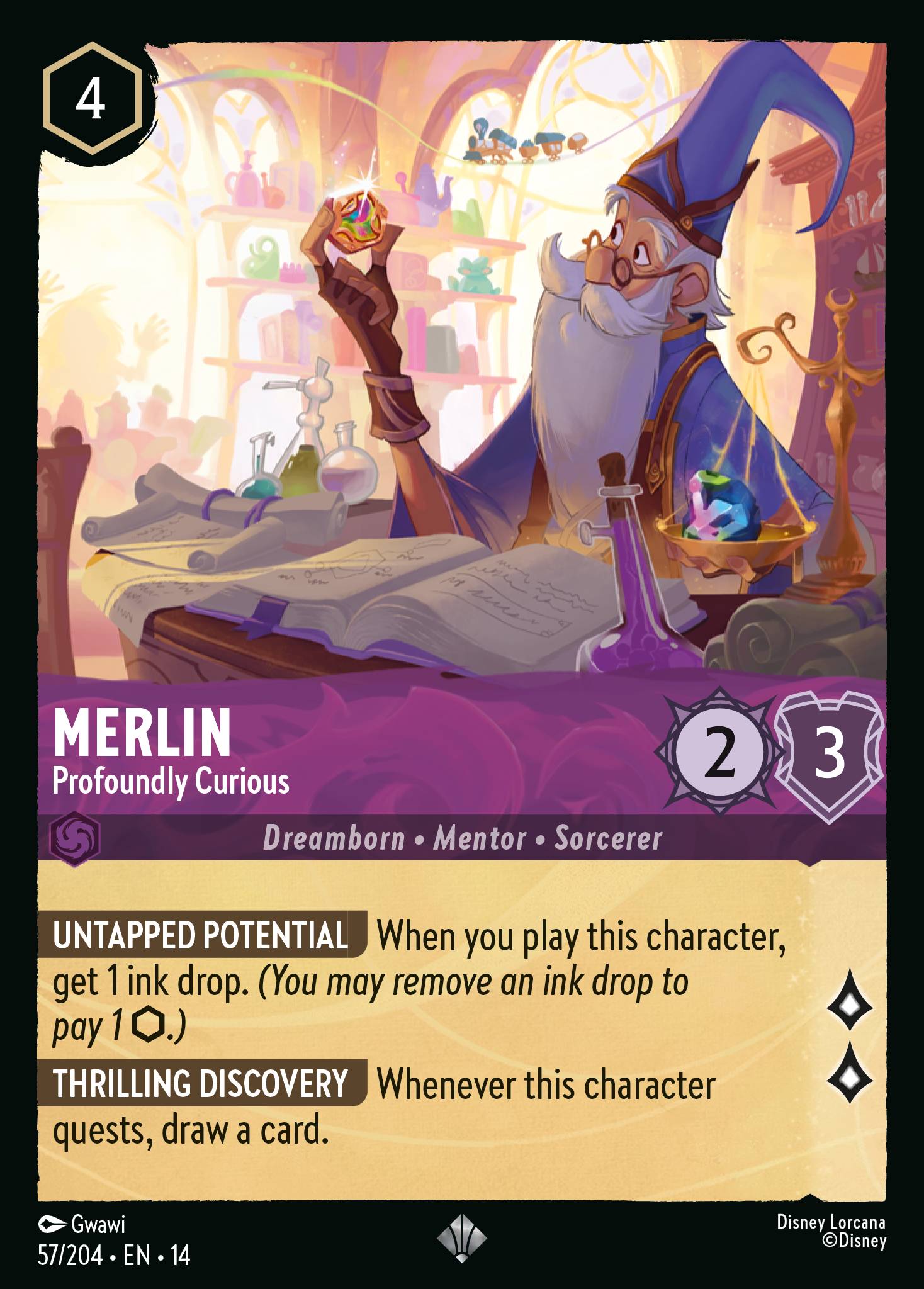 Merlin · Profoundly Curious